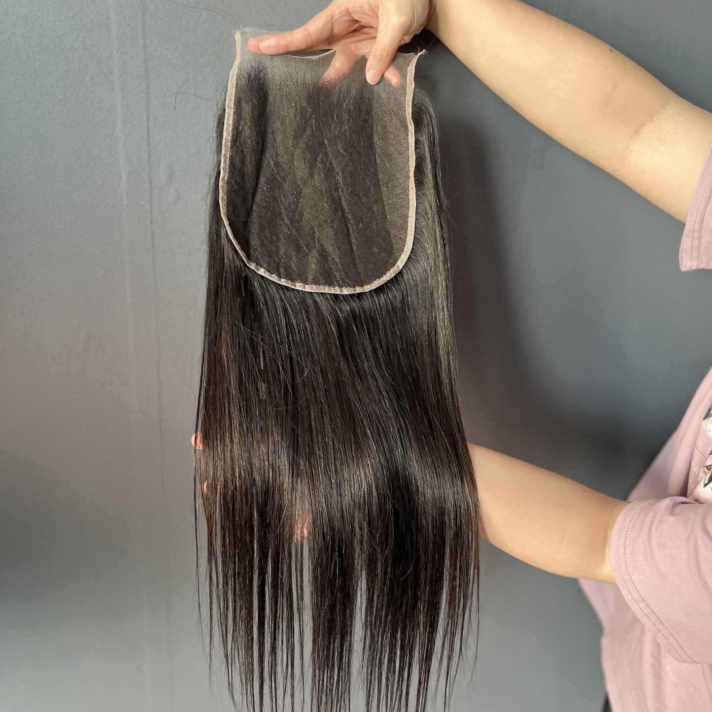 Top Raw Hair Straight 5X5 13X4 13X6 HD Lace Closure