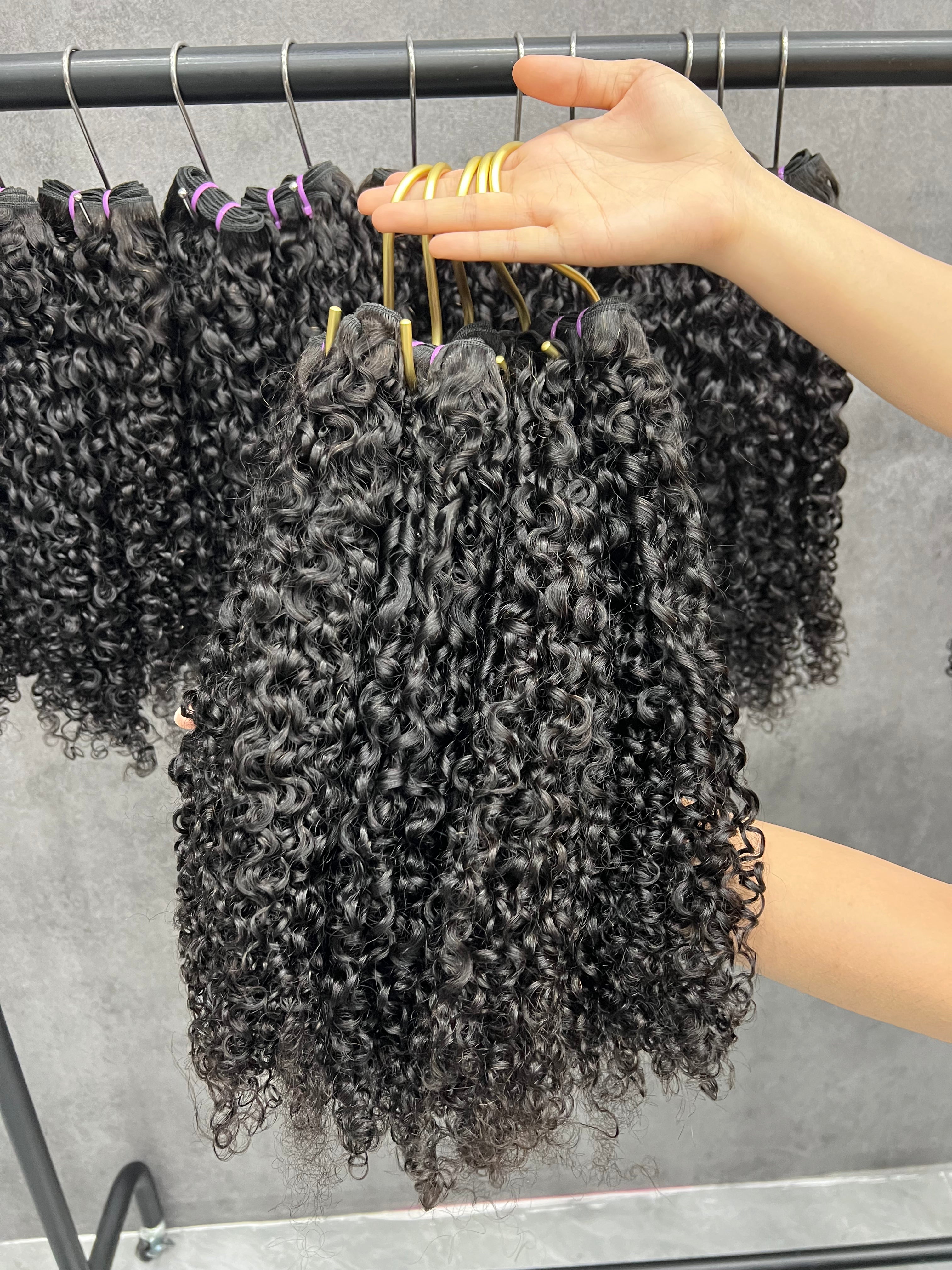 3PCS 12A Virgin Hair Pixie Curly Hair Bundles | 100% Human Hair