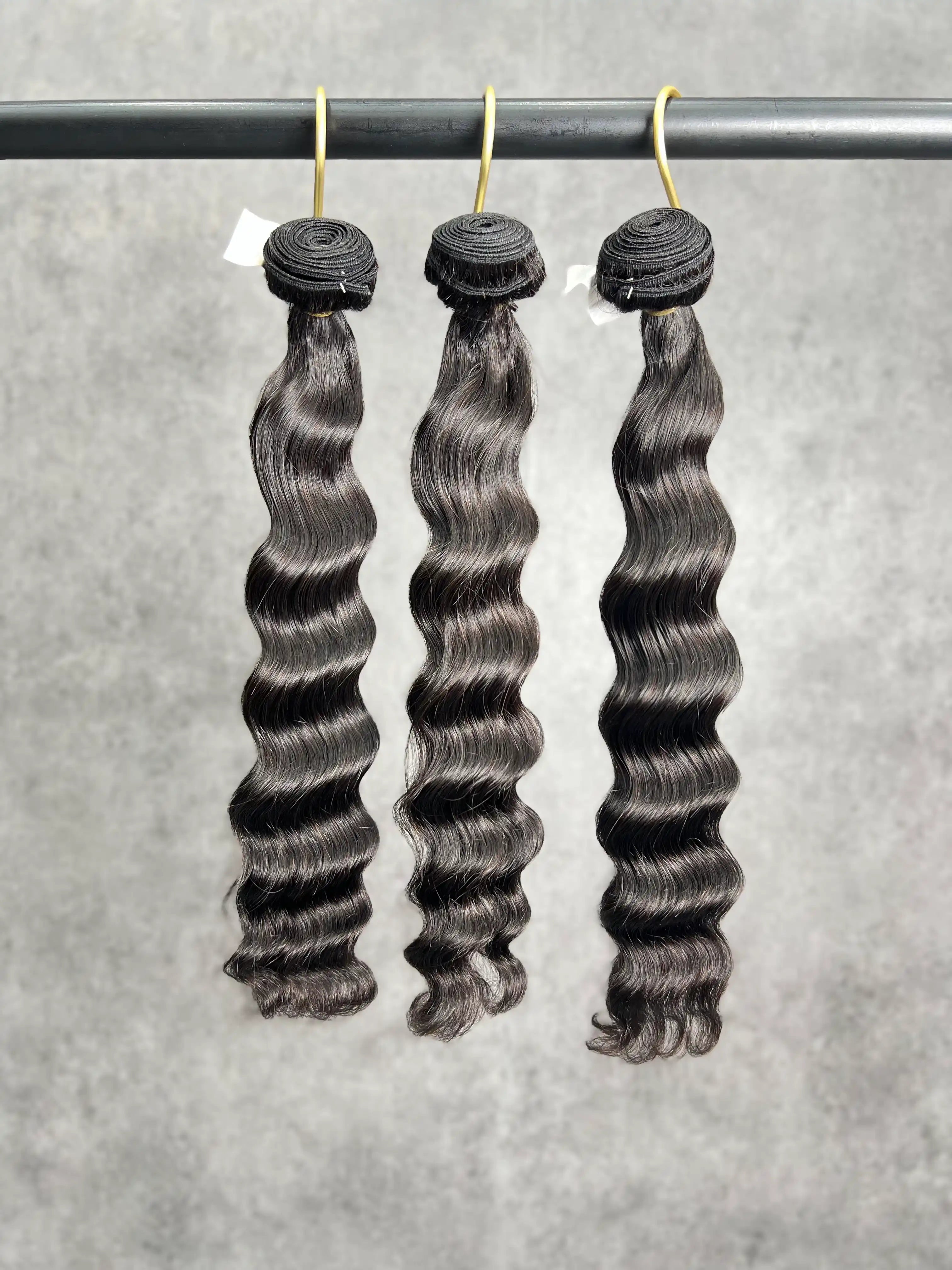 3PCS Indian wavy Top Virgin Hair Bundles | 12–30 Inch |  Boruihair |  100% Human Hair