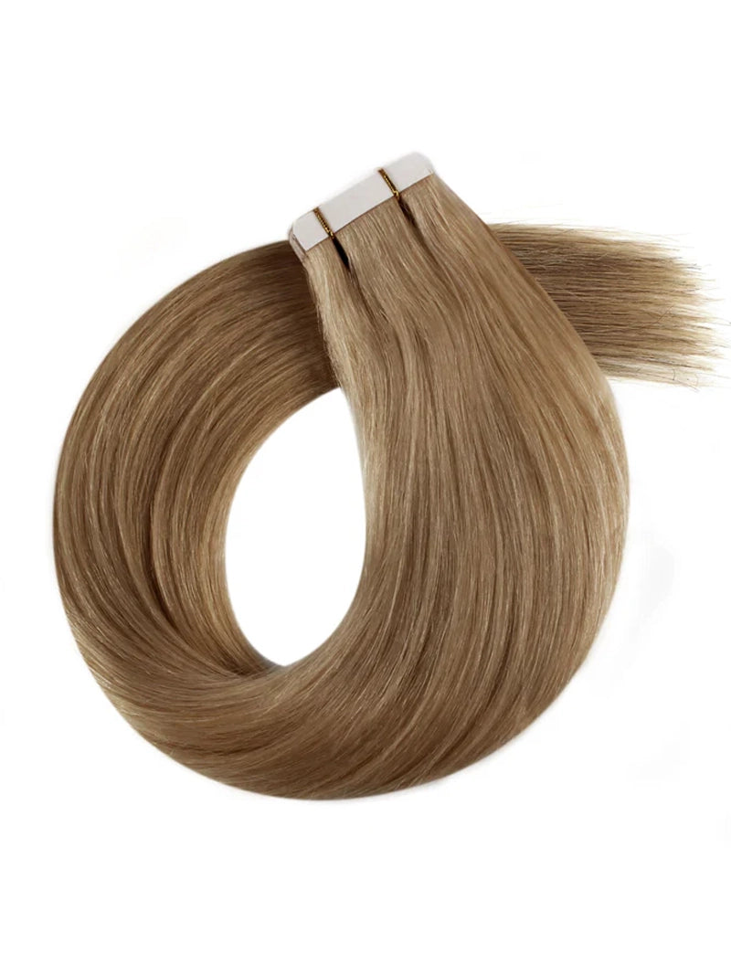 #6 Straight Tape in Hair  Extensions 20pcs 50g/pack Seamless Skin Weft Hair | 100% Human Hair | BORUIHAIR