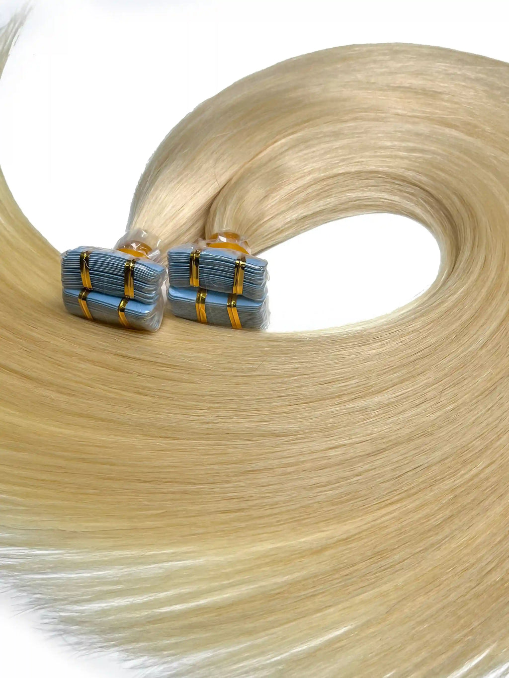 #613 Blonde Tape in Hair  Extensions 20pcs 50g/pack Seamless Skin Weft Hair | 100% Human Hair | BORUIHAIR