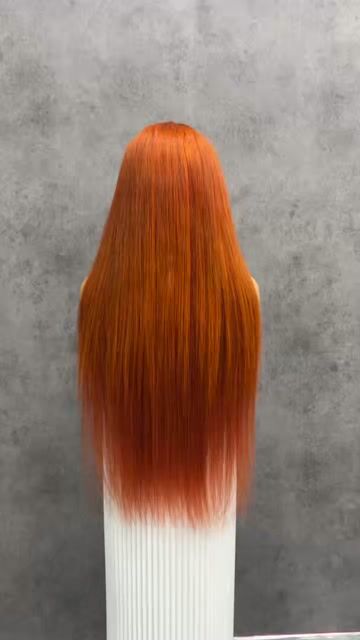 200% Ginger Straight HD Lace Color Wig | 5x5,6x6 & 7x7 Closure | 100% Human Hair | Boruihair