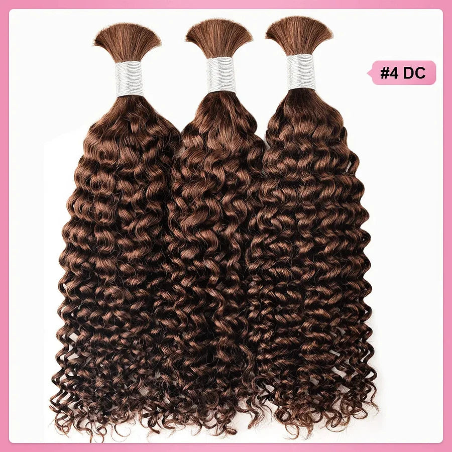 #4 Hot Braids Bulk Human Hair BORUIHAIR