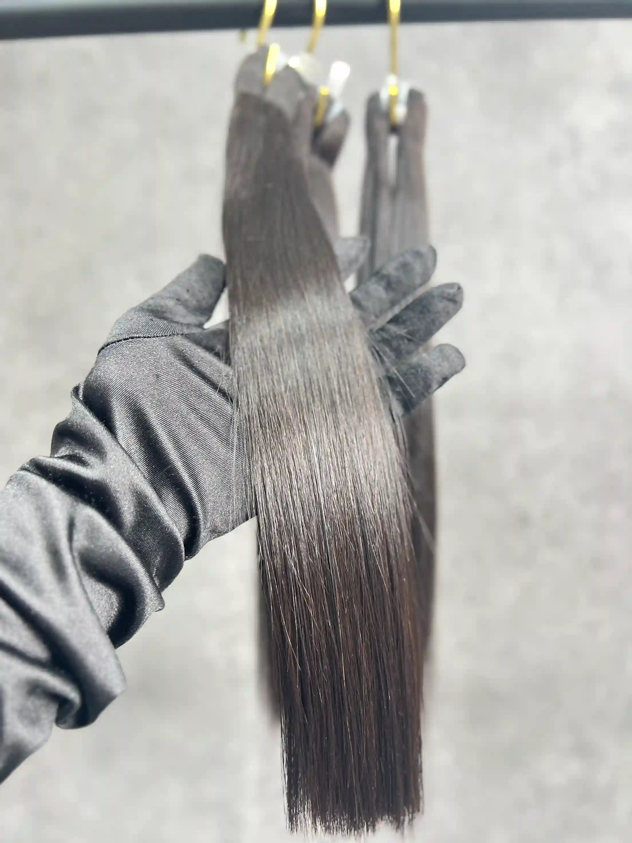 3PCS SDD Vietnamese Bone Straight Color 1B Bundles | 12–26 Inch | Boruihair | 100% Human Hair