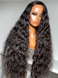 Water Wave Glueless Lace Wig | HD Lace & Transparent Lace | Pre Bleached Knots Wig | 100% Human Hair | Boruihair