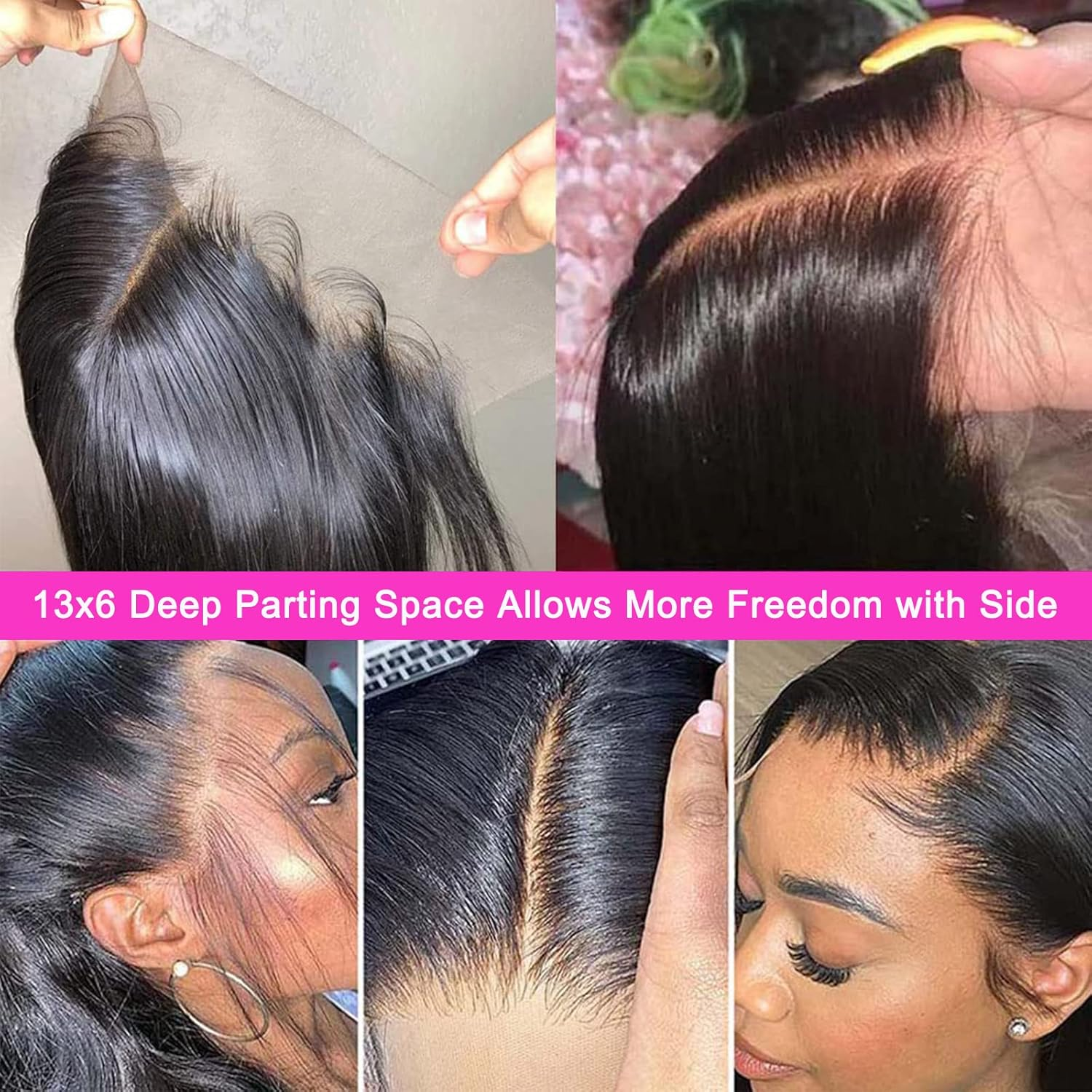 13x4 Water Wave Glueless Lace Wig | HD Lace & Transparent Lace | 200% & 250% Density | Boruihair 100% Human Hair