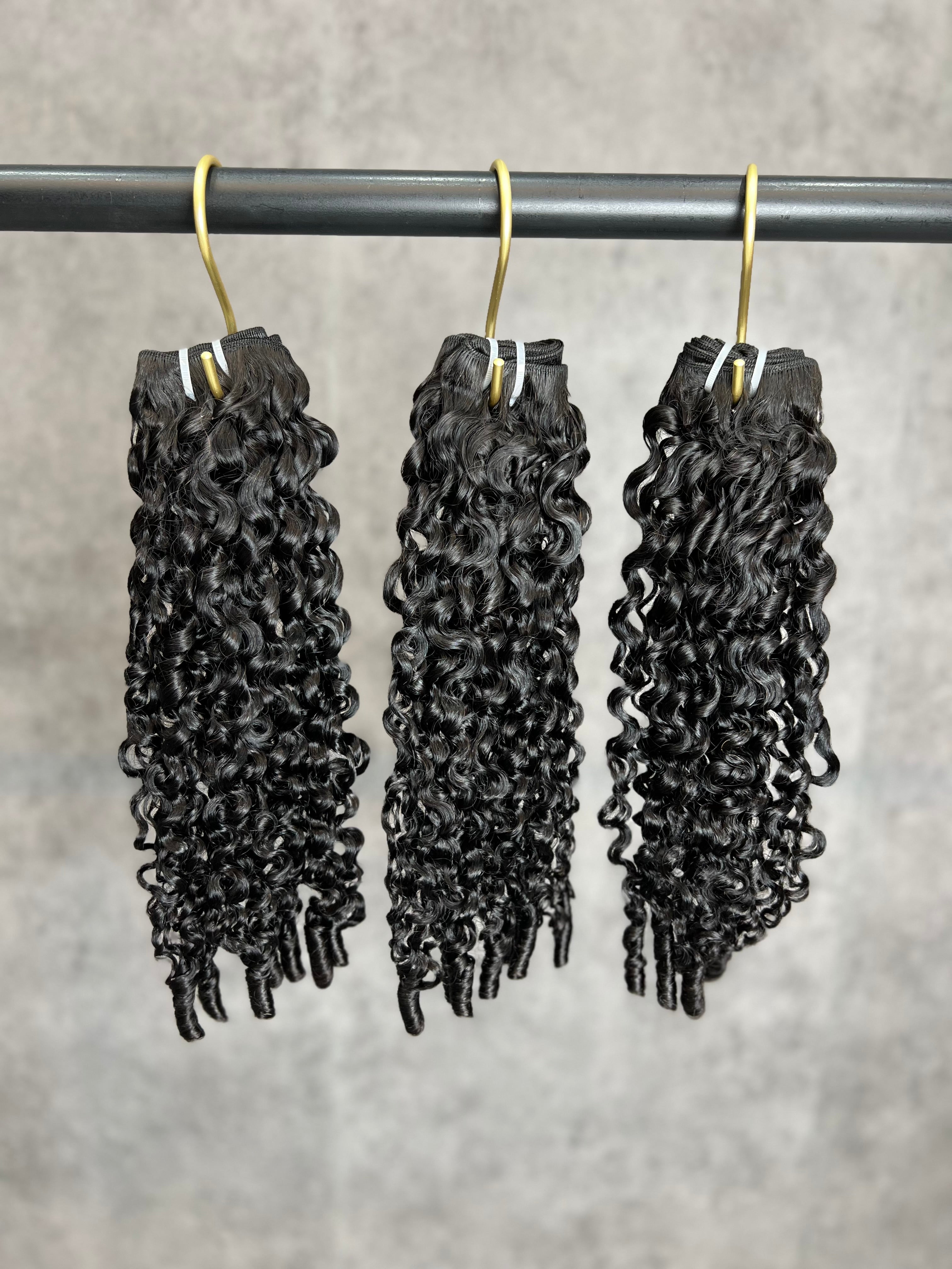 3PCS Spiral Curly Top Virgin Hair Bundles | 12–30 Inch |  Boruihair |  100% Human Hair