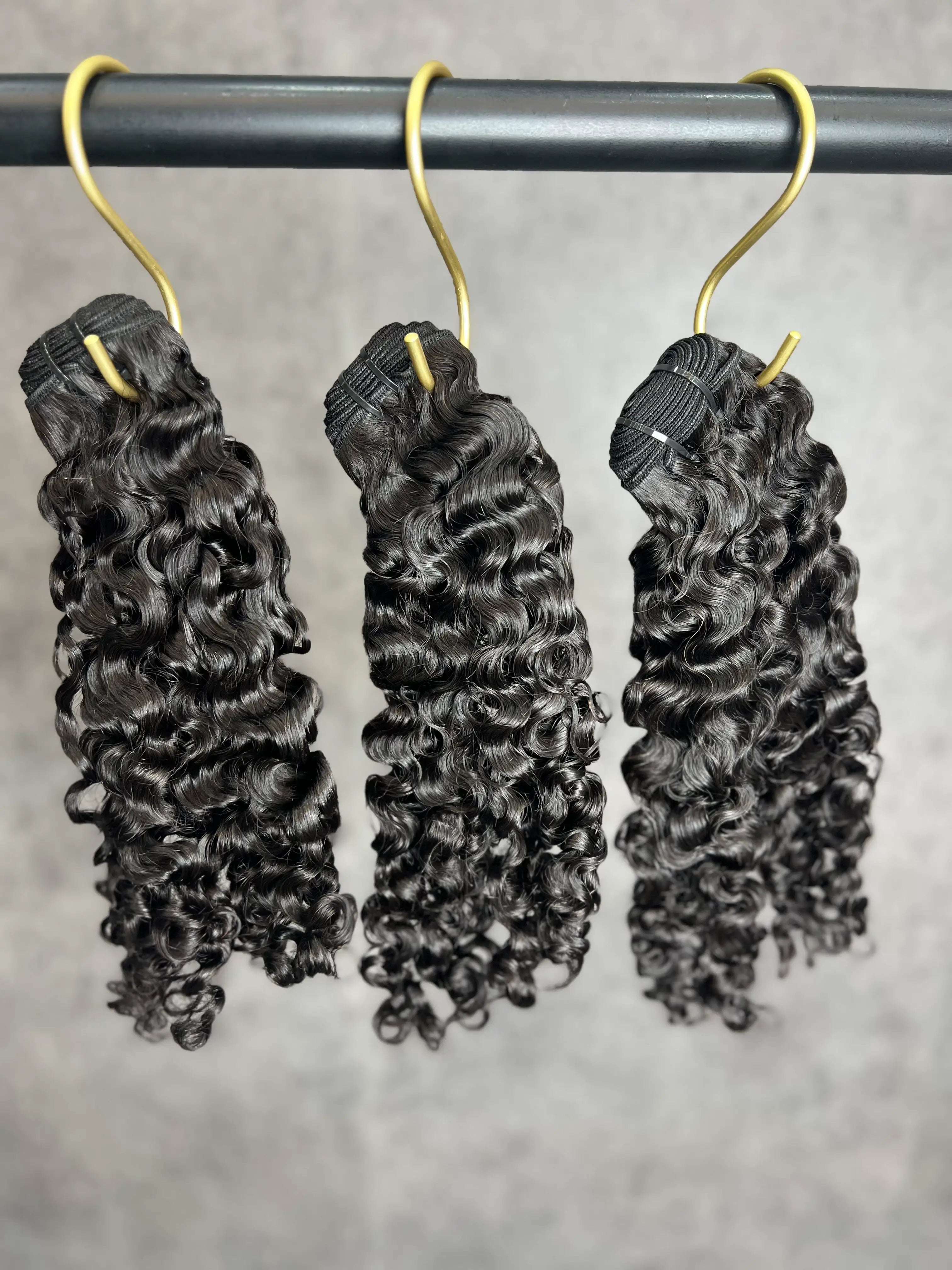 3PCS Burmese Curly B Top Virgin Hair Bundles | 12–30 Inch | Boruihair | 100% Human Hair