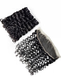 Water Wave 3PCS Bundles & 1PC 13x4 Lace Frontal | Transparent & HD Lace | 100% Human Hair | Top Virgin Hair