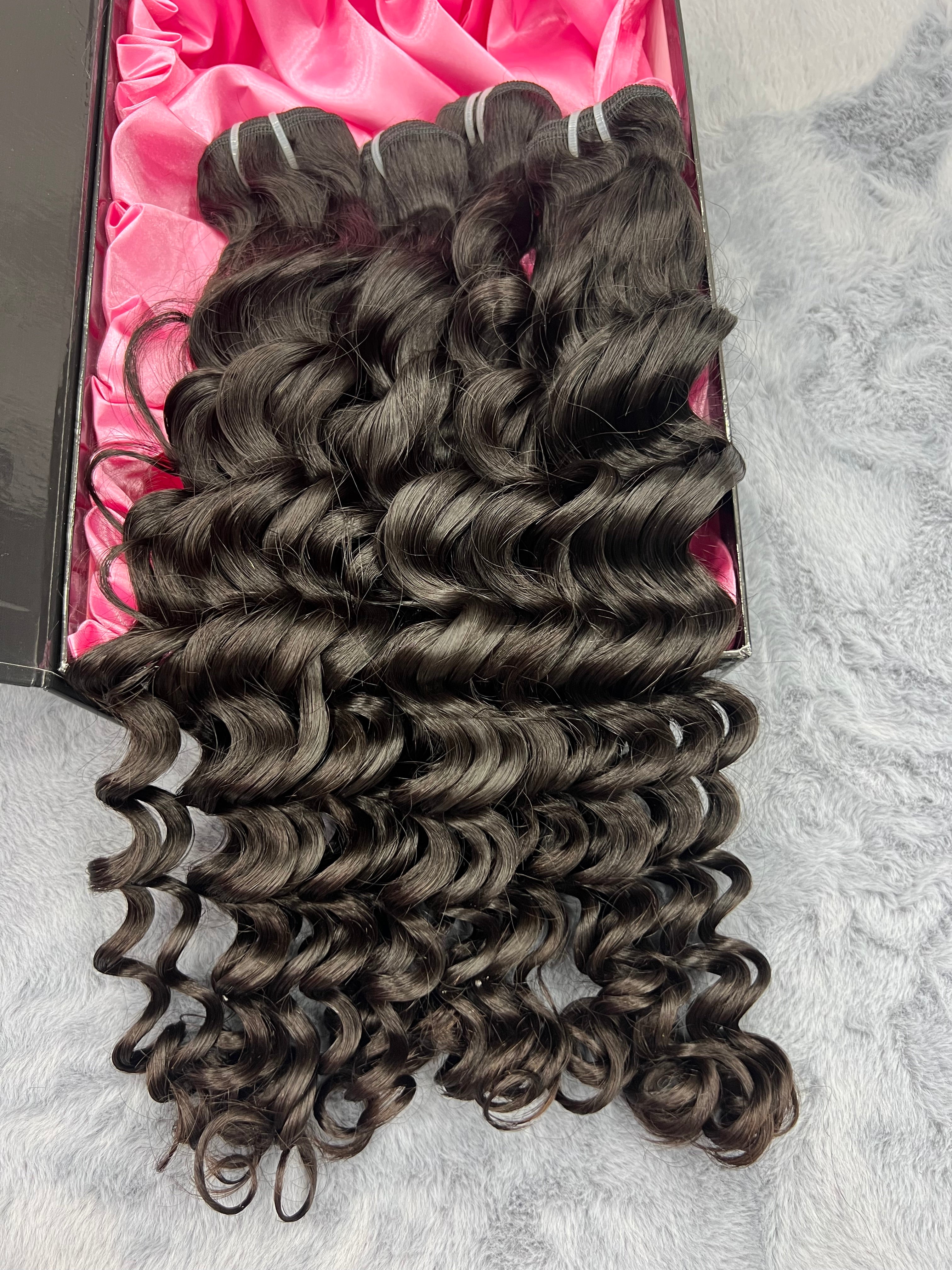 3PCS Water Wave Top Raw Hair Bundles | 12–30 Inch | Boruihair | 100% Human Hair