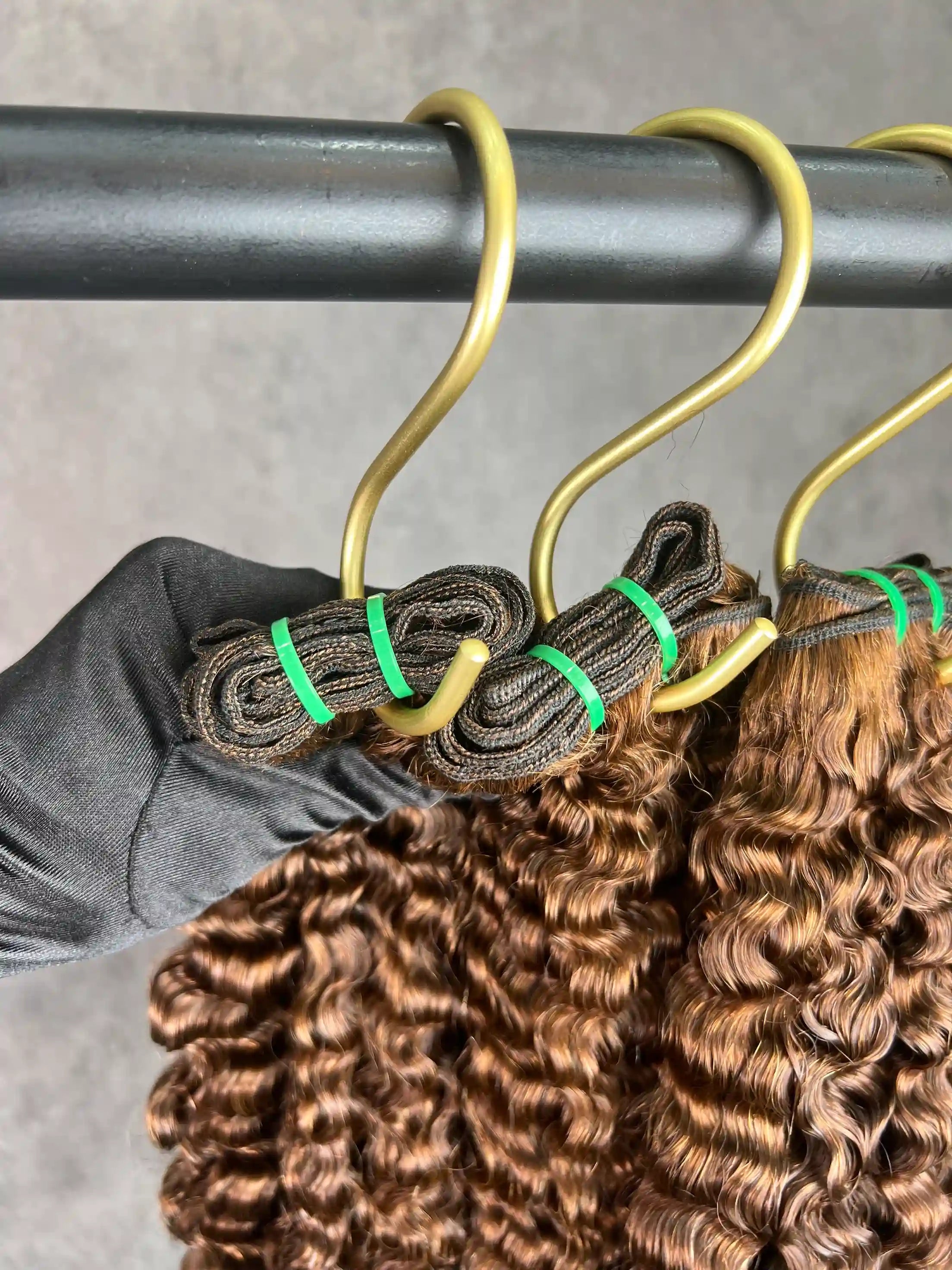 3PCS Super Double Drawn Pixie Curly 4# Color Vietnamese Bundles | 12–24 Inch |  Boruihair | 100% Human Hair