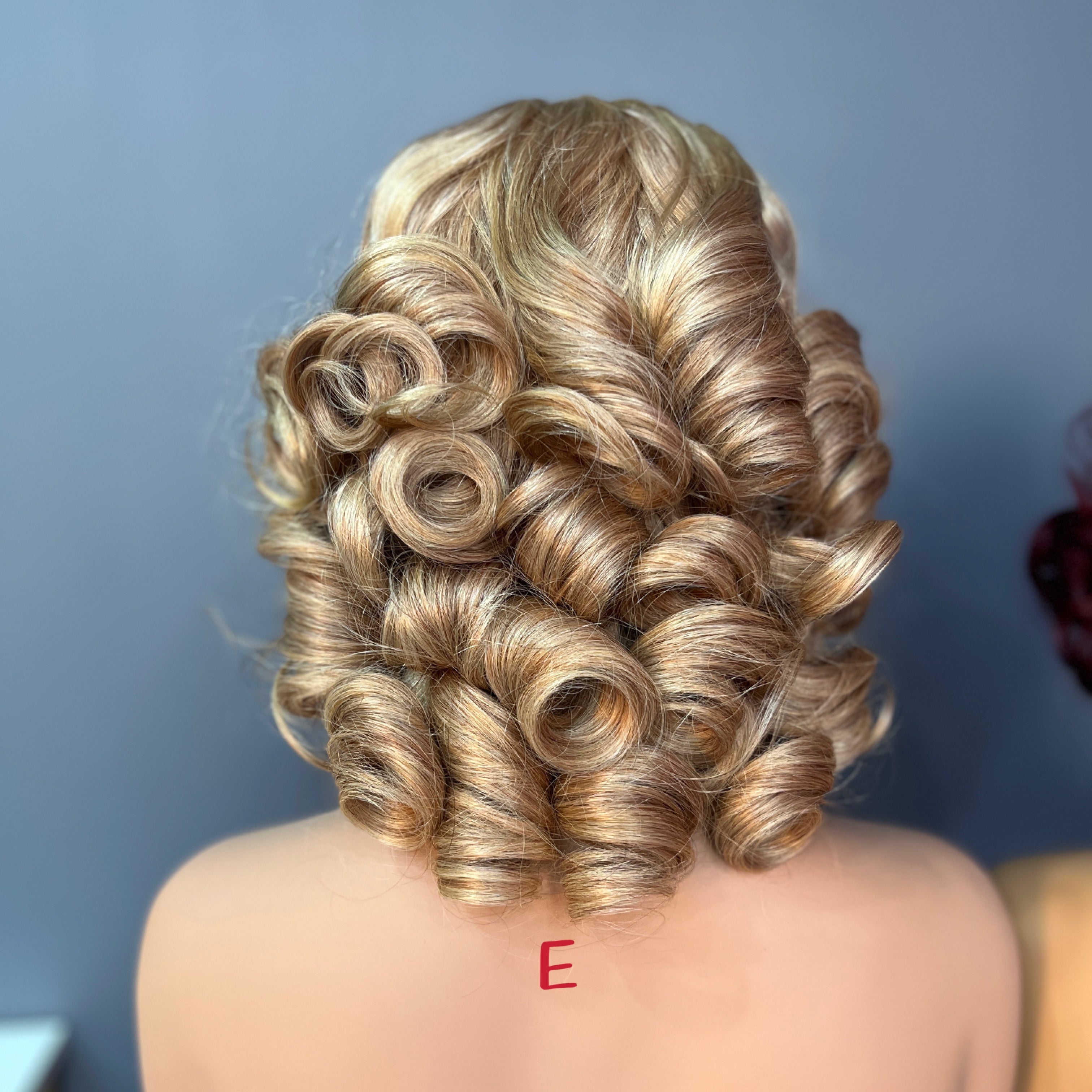 Color Wig 5X5 Transparent Lace Closure Wig Transparent Lace Wig Bouncy Curly Lace Frontal Wig
