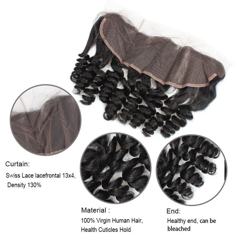 Loose Wave 3PCS Bundles & 1PC Closure or Frontal – 5x5, 13x4 & 13x6 | 100% Human Hair | Transparent Lace Wig | Boruihair