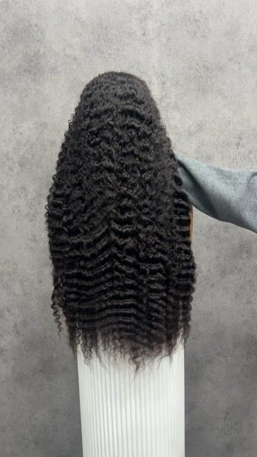 Burmese Curly 250% Density HD Frontal Lace Wig BoruiHair | 13x4, 13x6 Frontal | 100% Human Hair