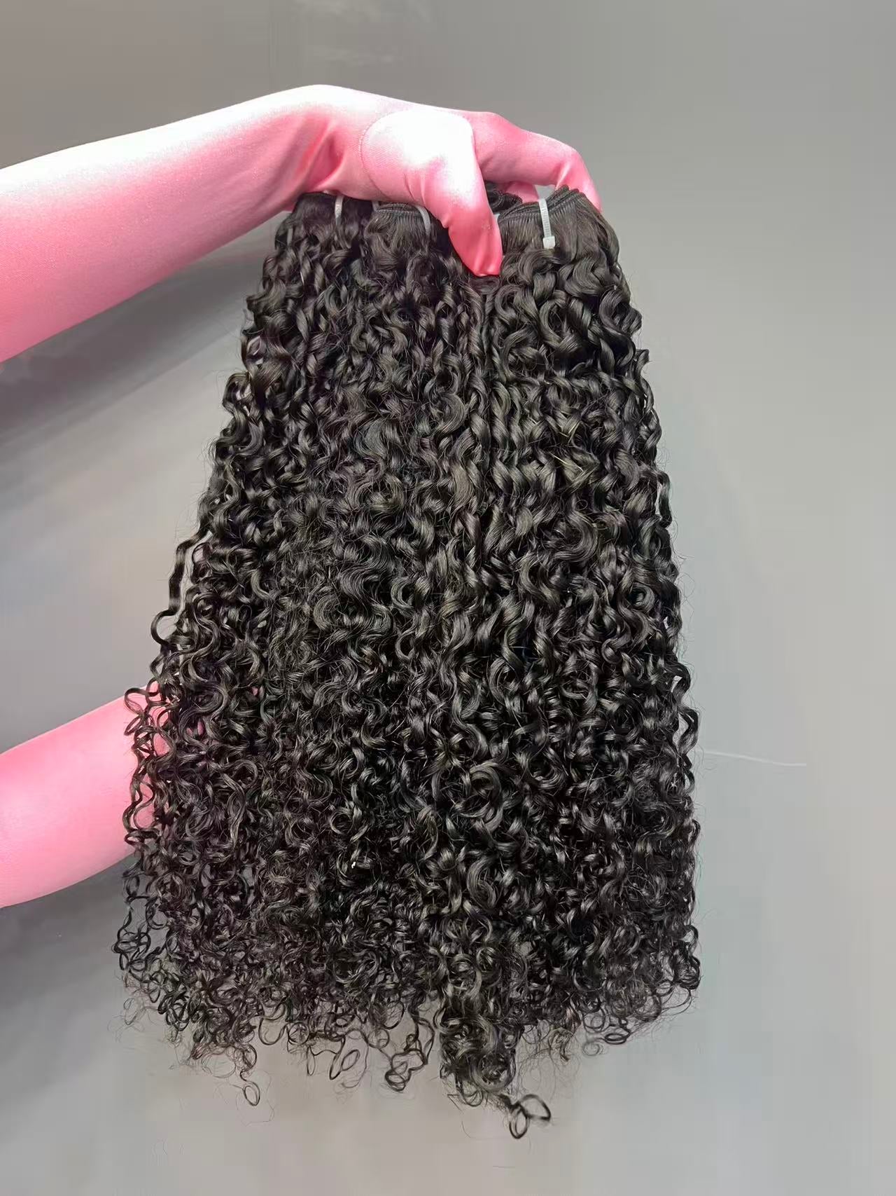 3PCS 12A Virgin Hair Pixie Curly Hair Bundles | 100% Human Hair