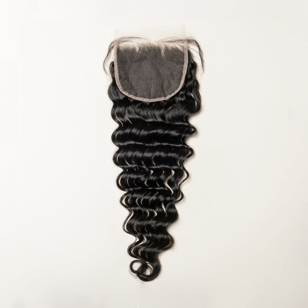 Loose Wave Lace 4x4 & 5x5 Closures | 12–22"| 100% Human Hair | Transparent & HD Lace | Boruihair