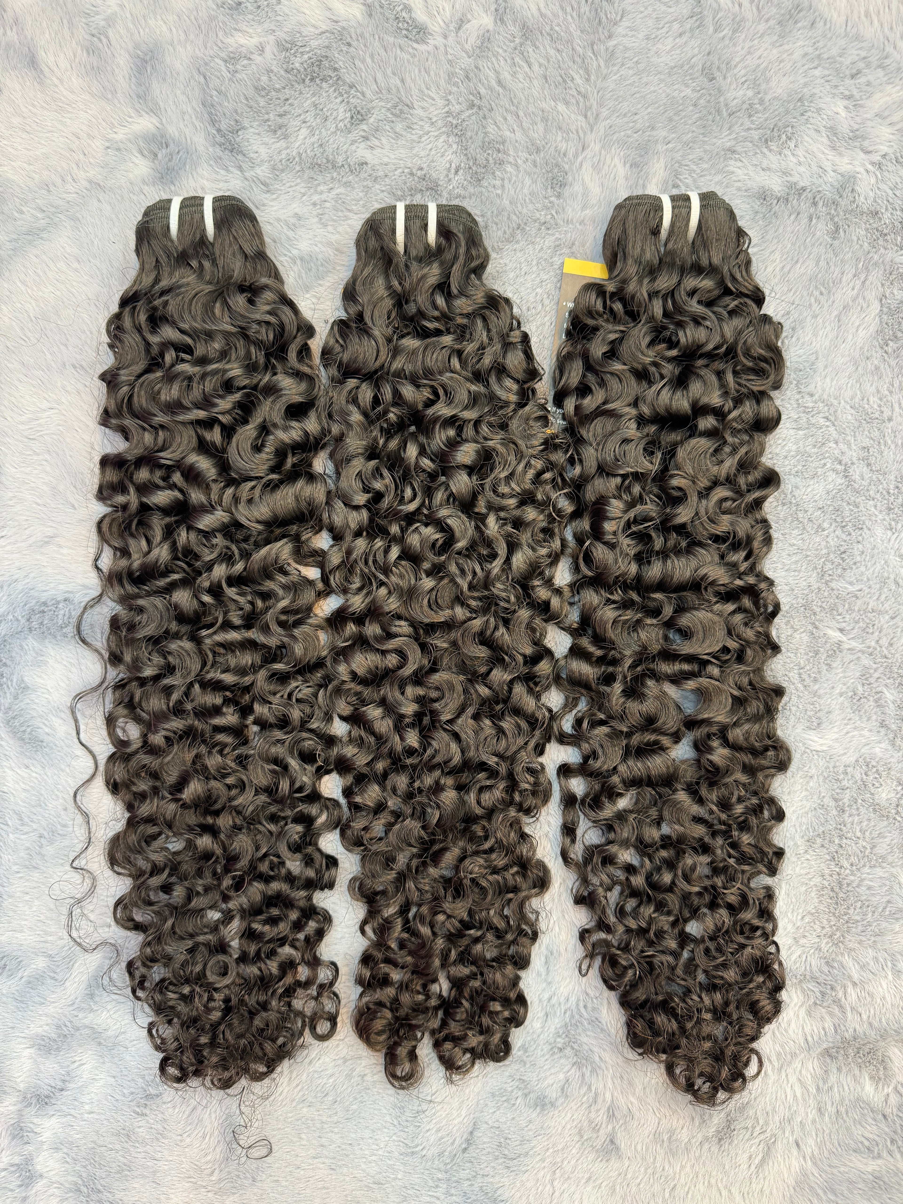 3PCS Burmese Curly B Top Virgin Hair Bundles | 12–30 Inch | Boruihair | 100% Human Hair