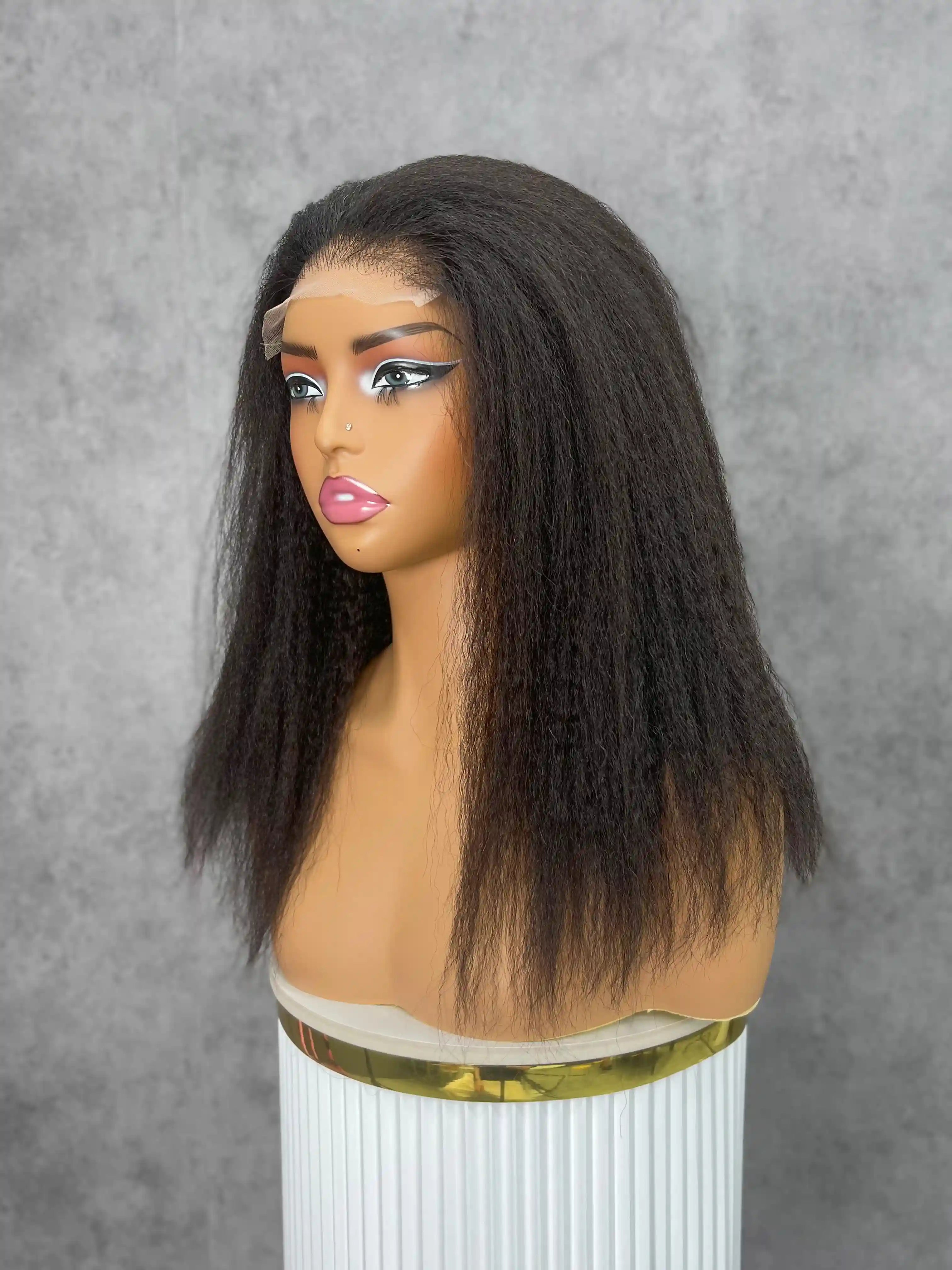 Kinky Straight HD Lace Wig | 180% & 200% | 5x5,6x6 & 7x7 Closure | 100% Human Hair | Boruihair