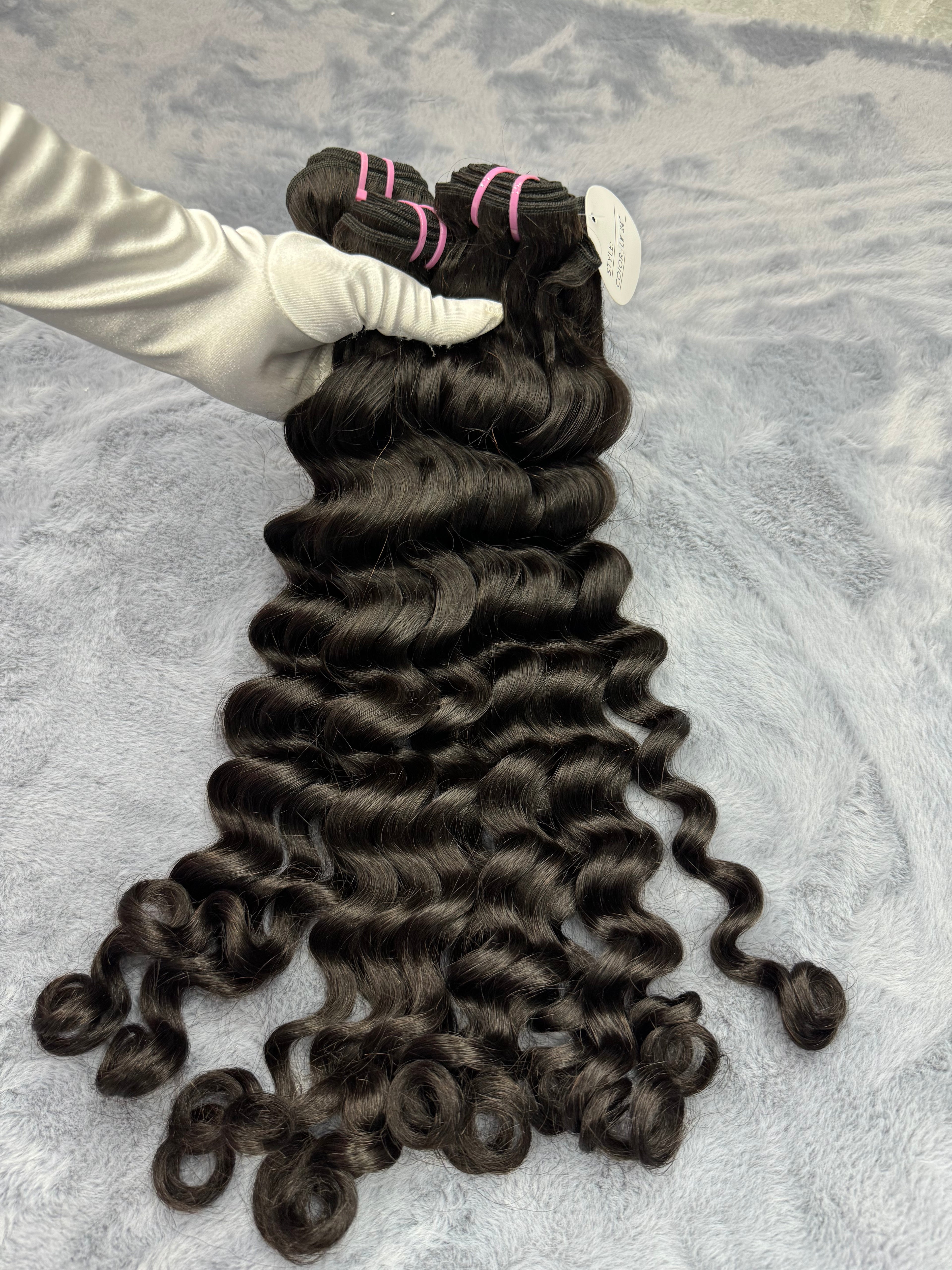 3PCS Loose Deep Top Virgin Hair Bundles | 12–30 Inch |  Boruihair |  100% Human Hair