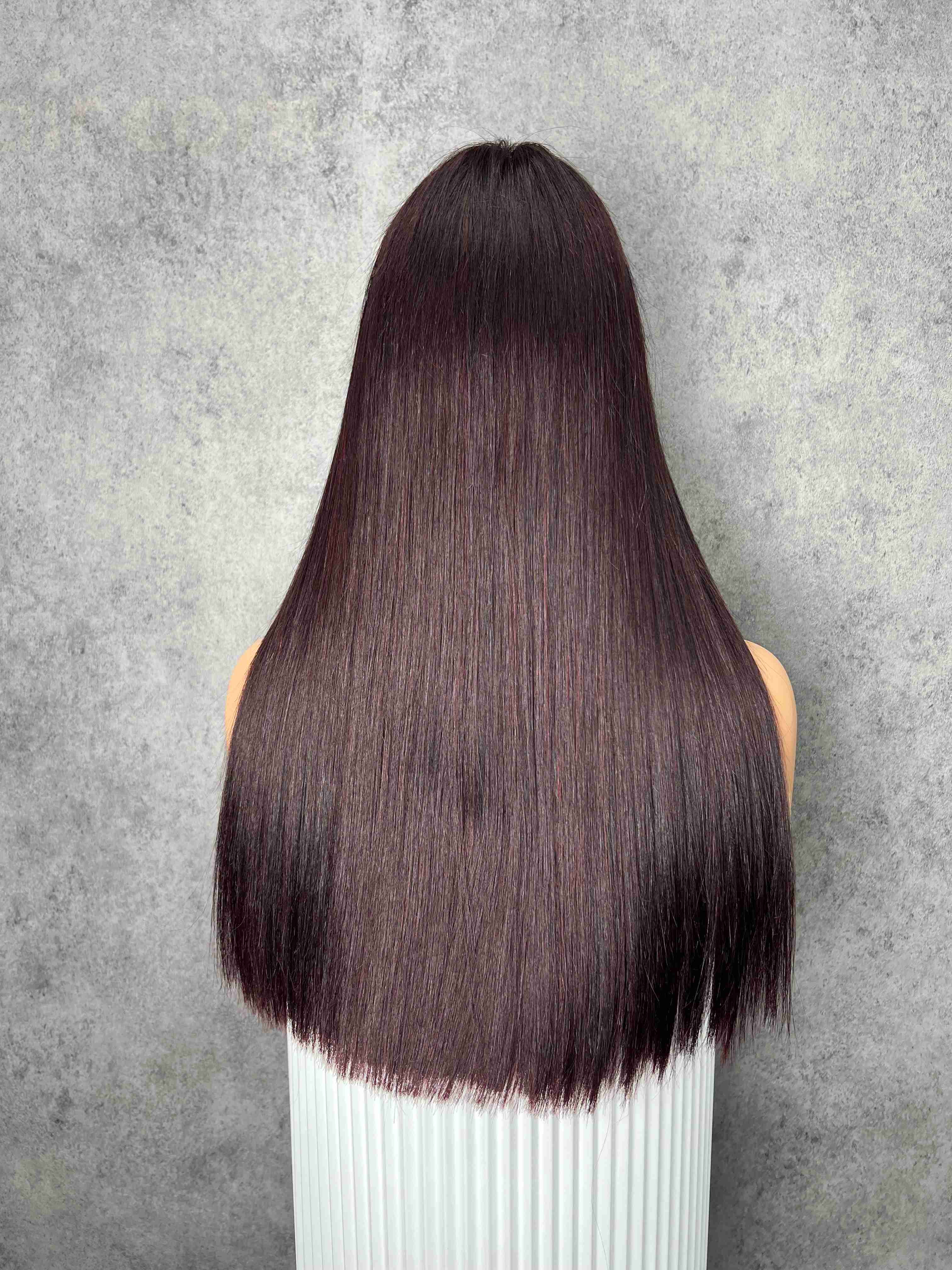 Bone Straight SDD Colorful BOB Wig Transparent Lace Wig BoruiHair | 2x6 Closure | 100% Human Hair