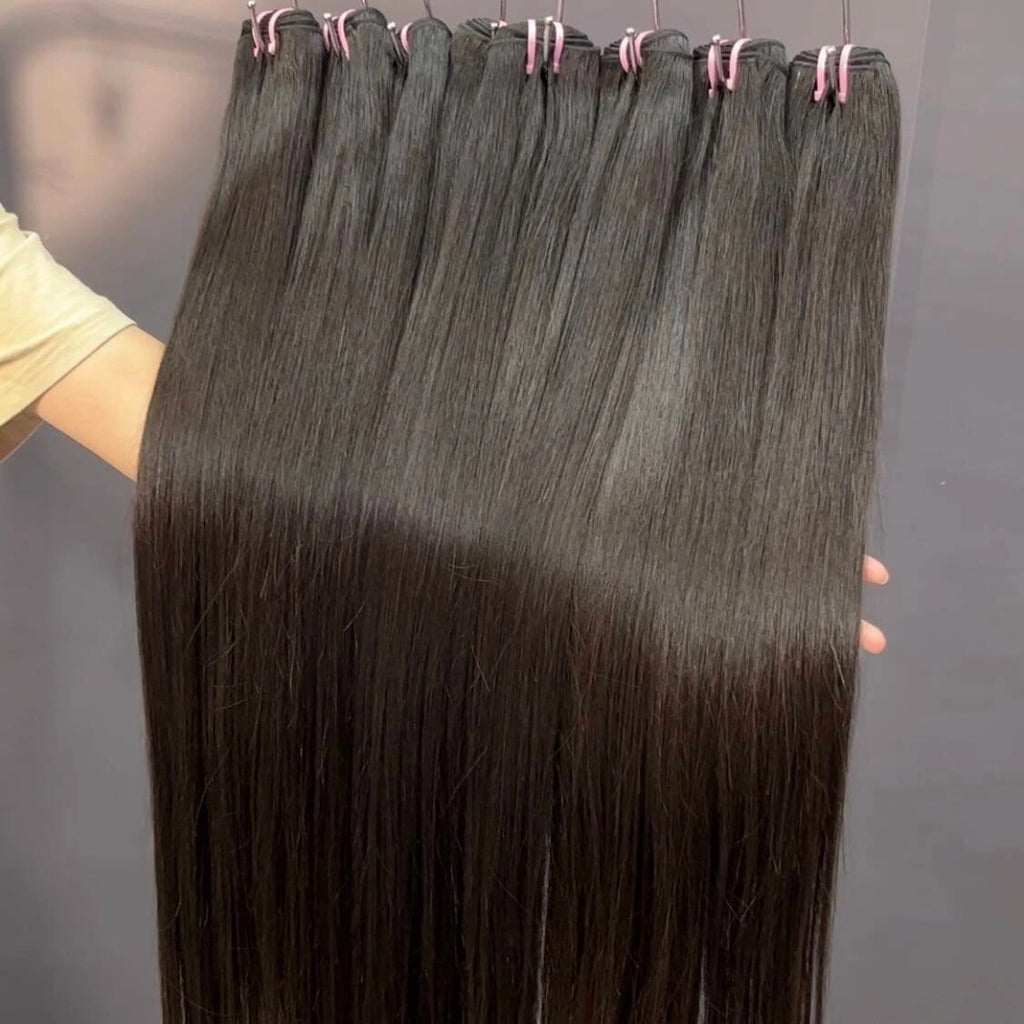 3PCS Vietnamese Raw Hair Straight Raw Pro Hair Bundles 100% human hair