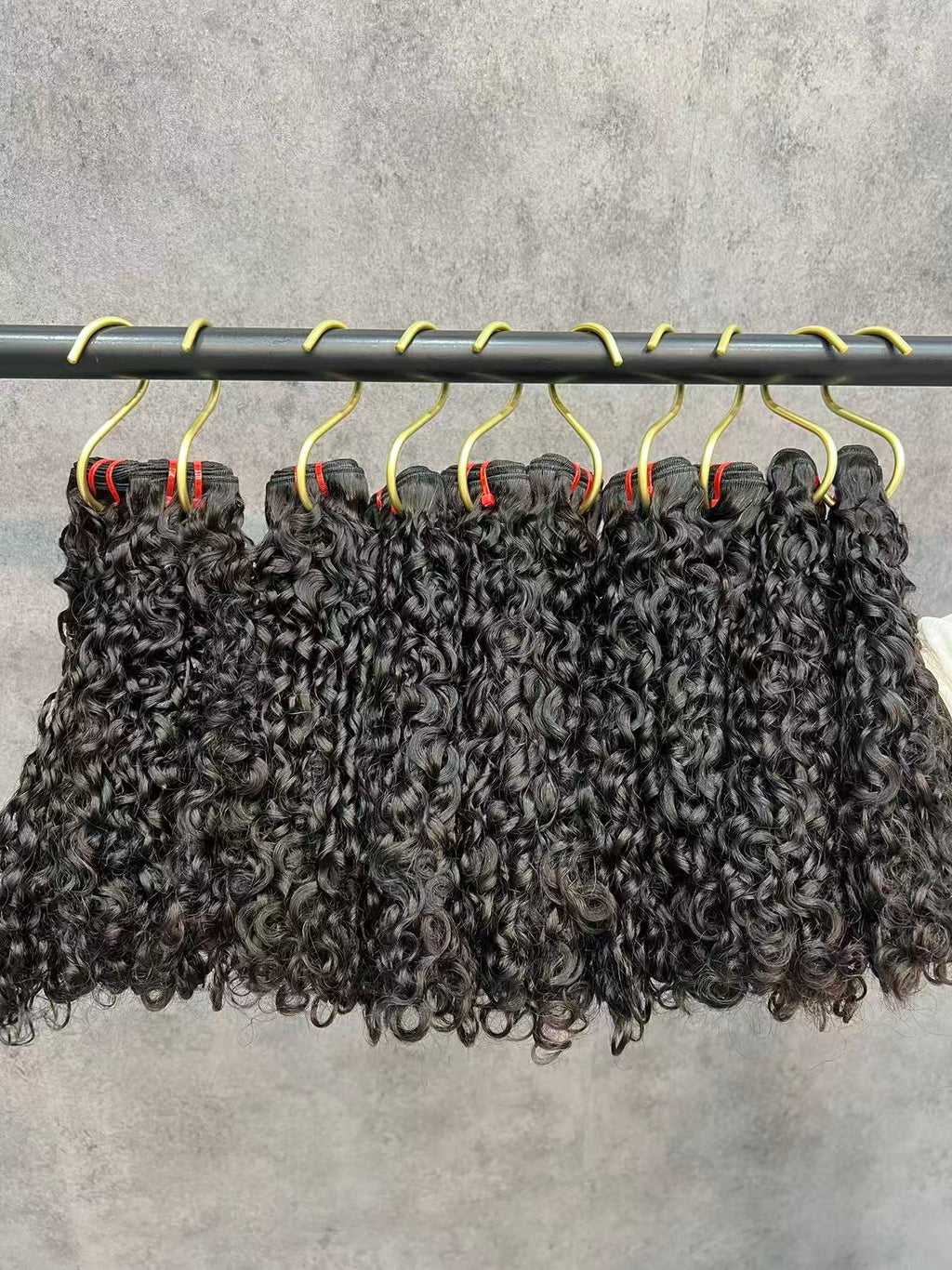 3PCS  Double Drawn Pixie Curly Large Curls Burmese Hair Bundles | 10–24 Inch | Boruihair | 100% Human Hair