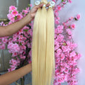 3PCS 613 Blonde Raw Hair Straight Hair Bundles 100% human hair