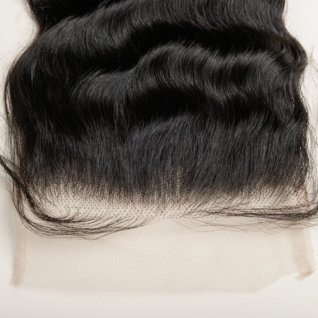 Deep Wave Lace 4x4 & 5x5 Closures | 12–22"| 100% Human Hair | Transparent & HD Lace | Boruihair