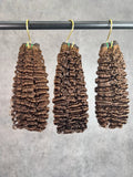 3PCS Super Double Drawn Burmese Curly 4# Color Vietnamese Bundles | 12–24 Inch |  Boruihair | 100% Human Hair