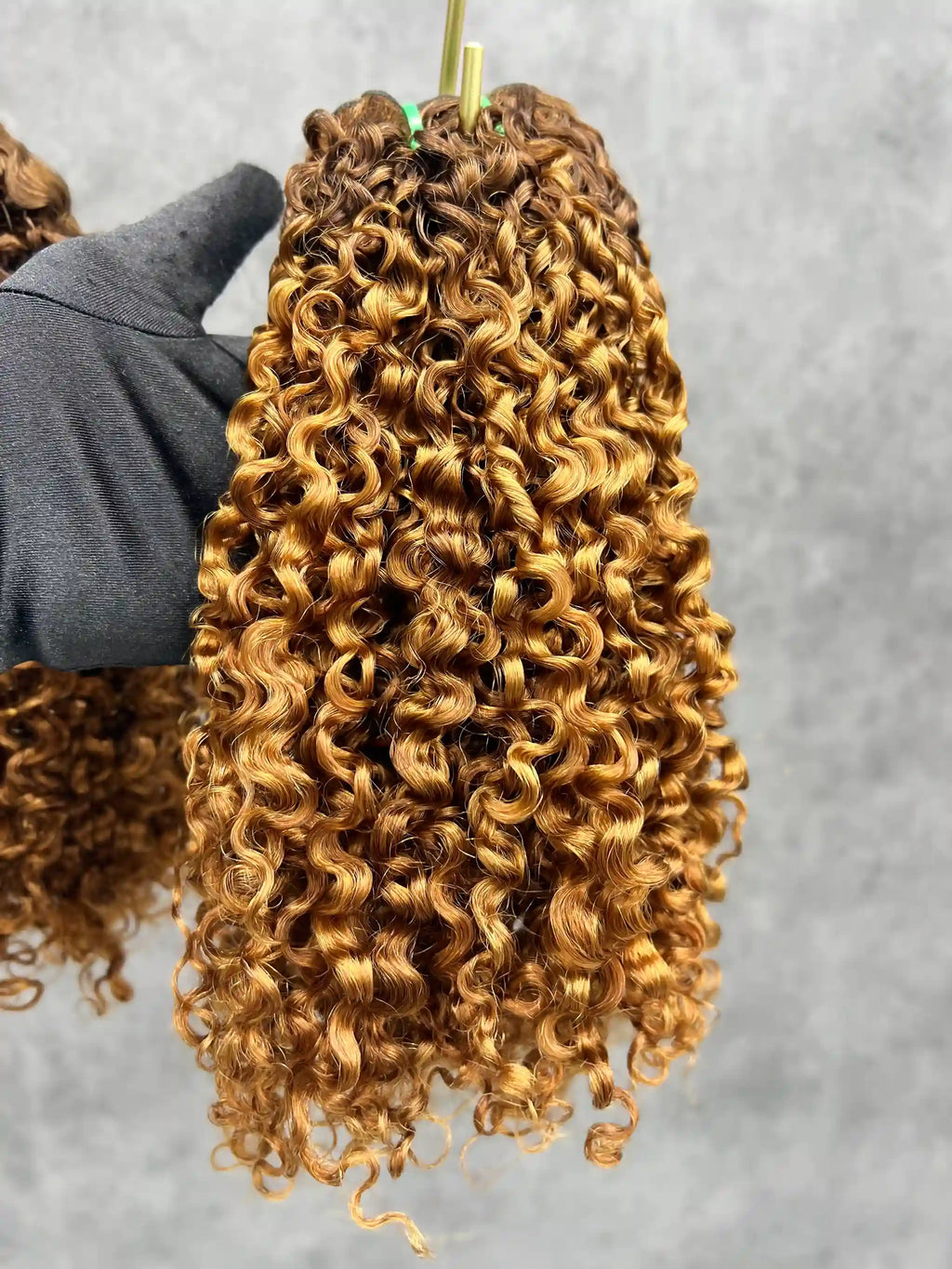 3PCS Super Double Drawn Color T4/30 Pixie Curly Hair Bundles | 12–30 Inch |  Boruihair | 100% Human Hair