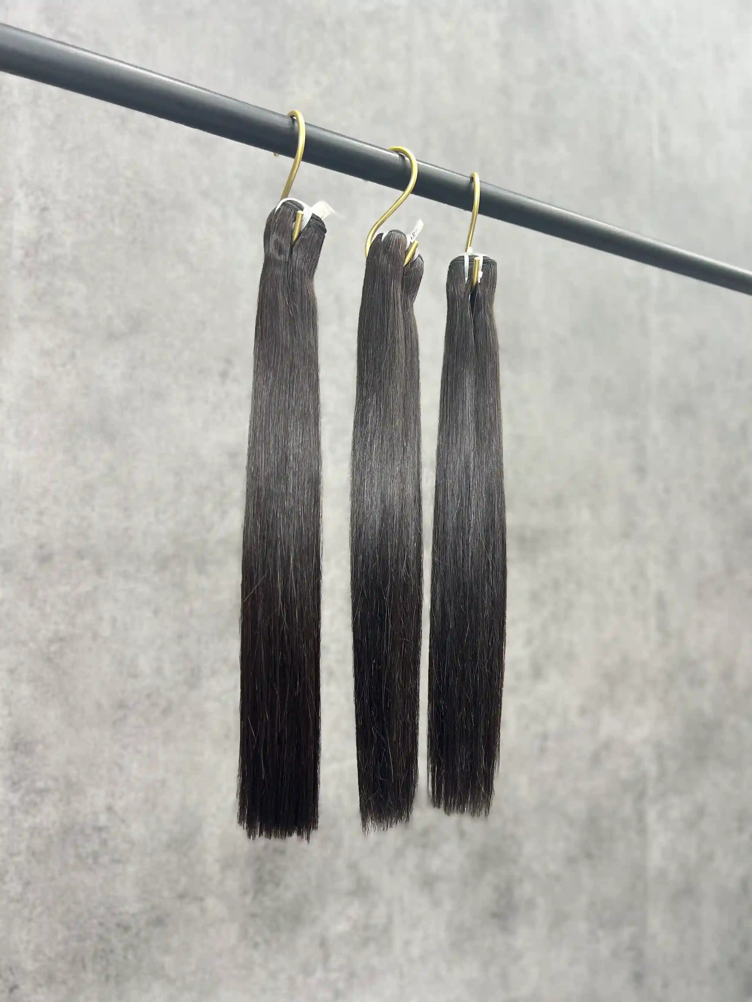 3PCS SDD Vietnamese Bone Straight Color 1B Bundles | 12–26 Inch | Boruihair | 100% Human Hair