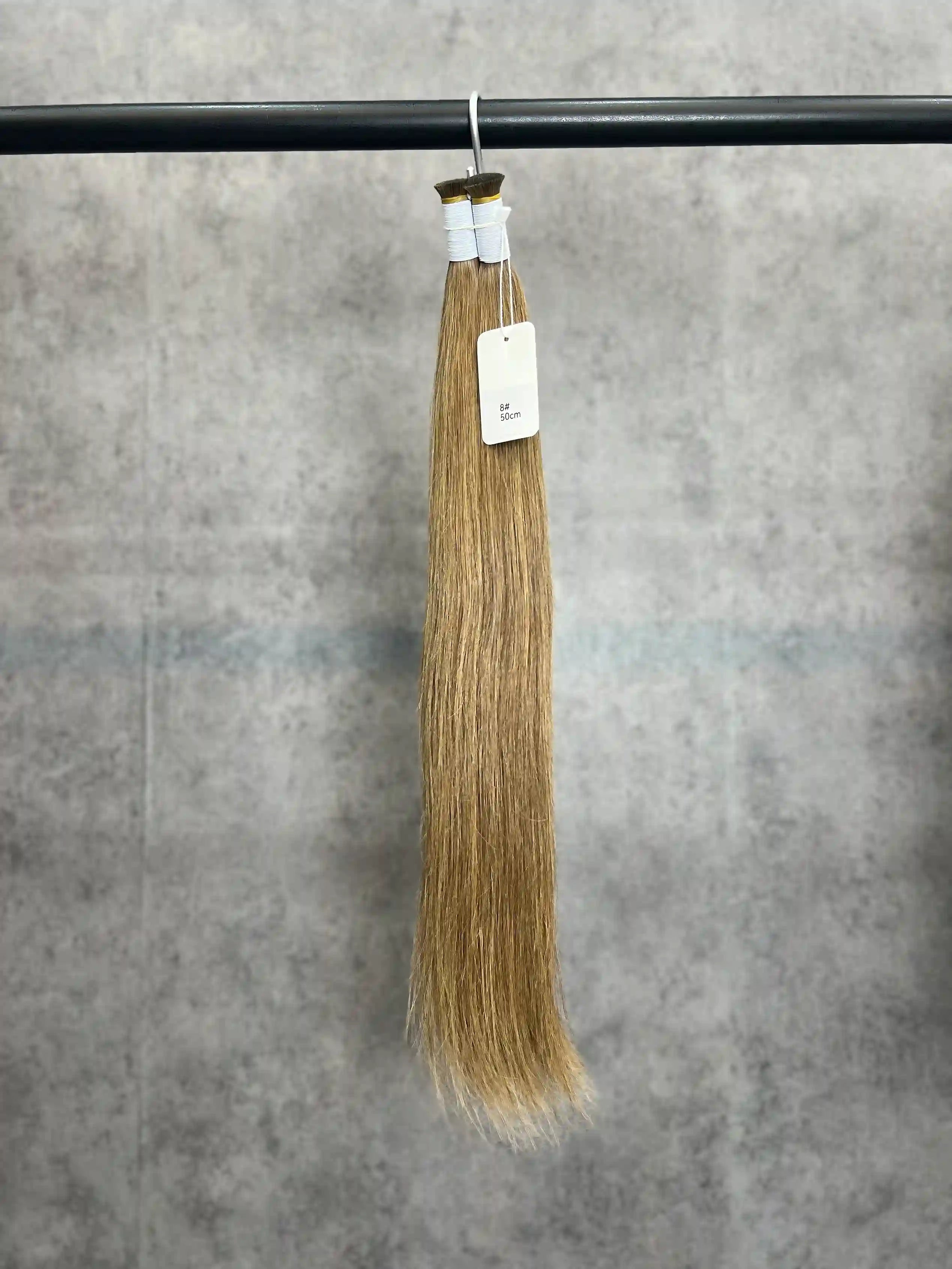 20–26 Inch Solid Color Bulk Vietnamese Straight Human Hair Extensions with Cuticle| Russian Bulk Hair | 100% Human Hair
