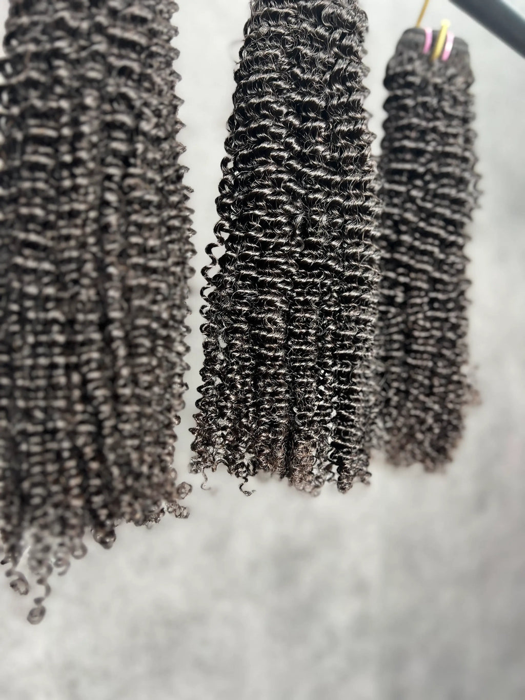 3PCS Kinky Curly Top Virgin Hair Bundles | 12–30 Inch |  Boruihair |  100% Human Hair