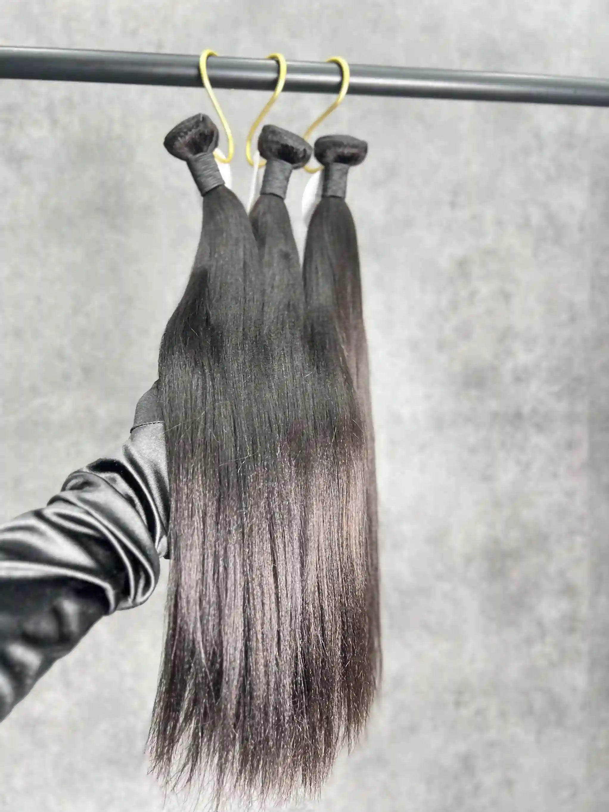 3PCS Yaki Straight Top Virgin Hair Bundles | 12–30 Inch |  Boruihair |  100% Human Hair
