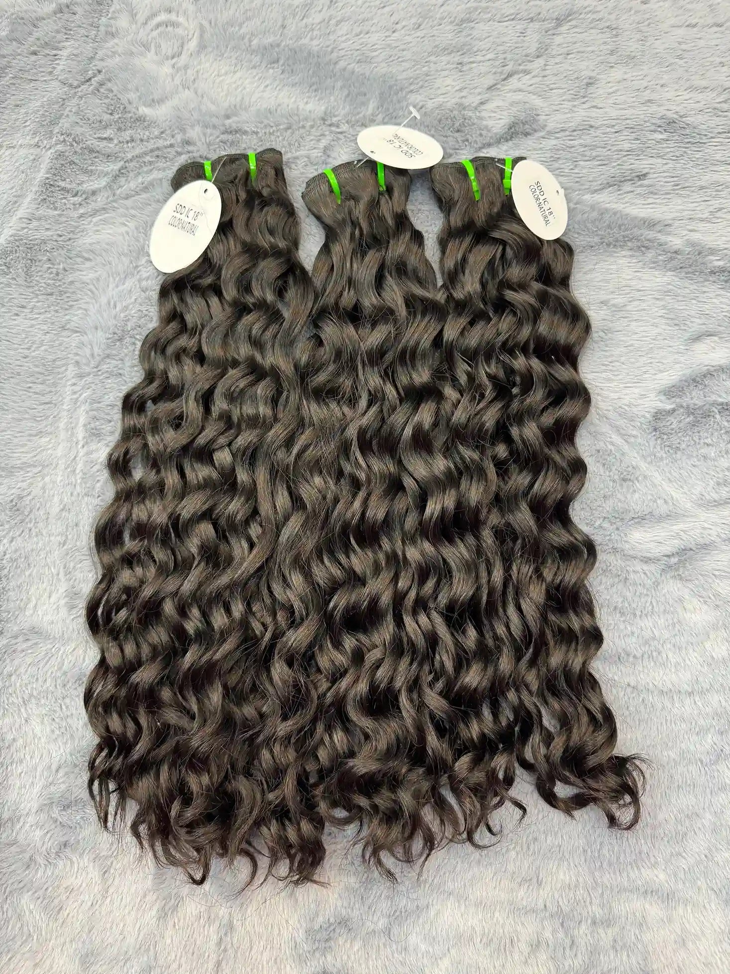 3PCS Water Curly SDD Hair Bundles | 12–30 Inch |  Boruihair | 100% Human Hair