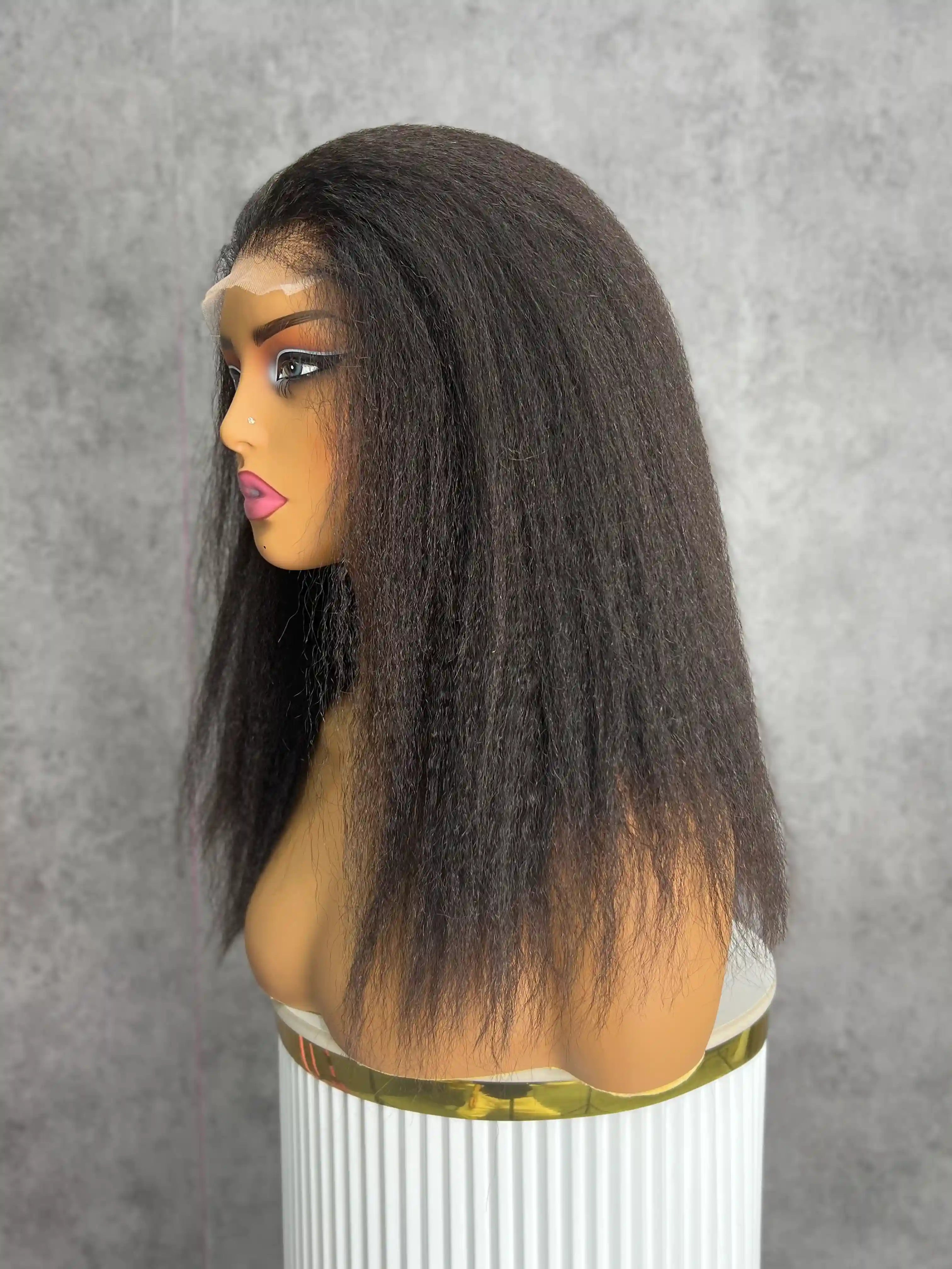 Kinky Straight HD Lace Wig | 180% & 200% | 5x5,6x6 & 7x7 Closure | 100% Human Hair | Boruihair