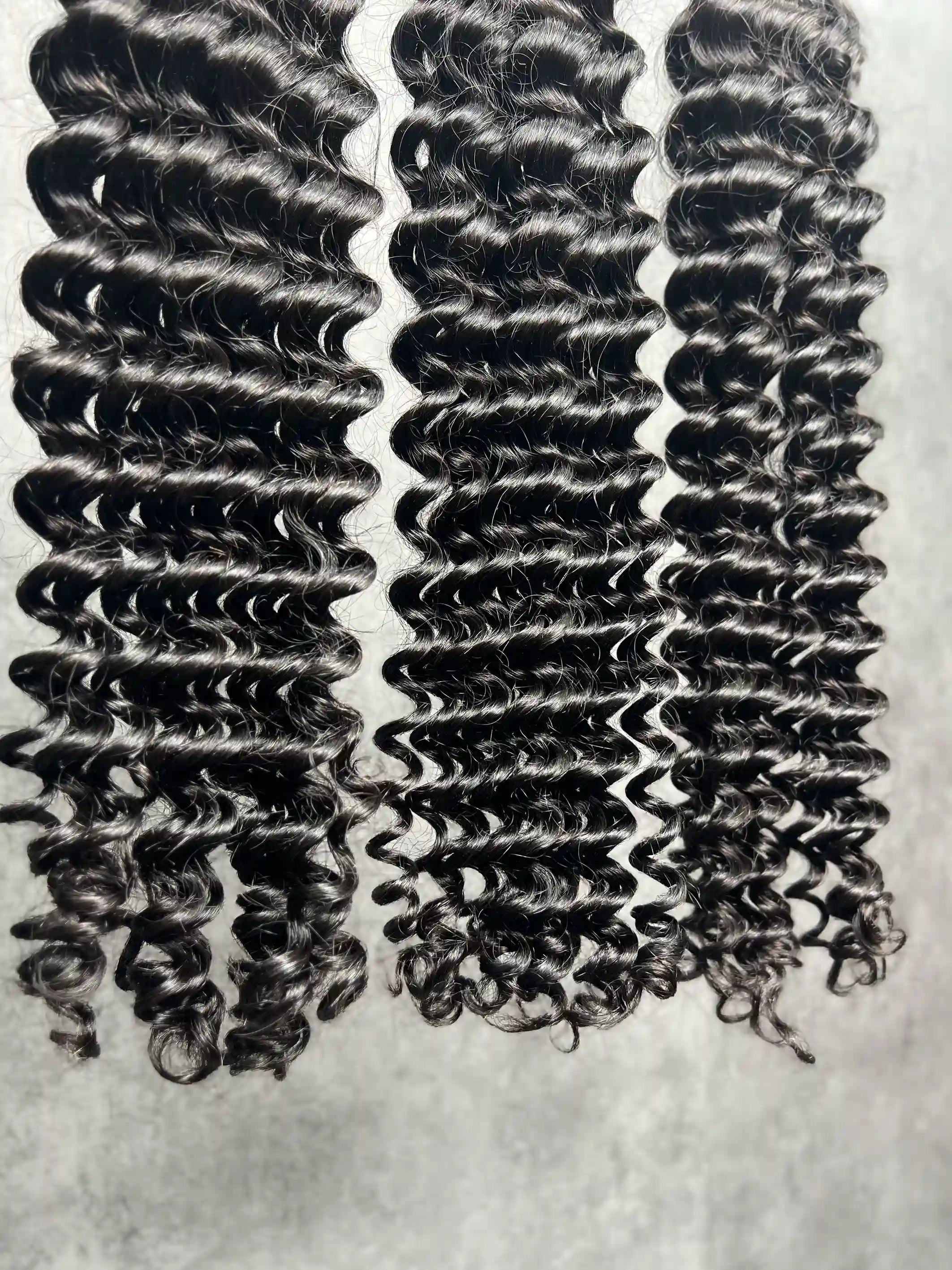 3PCS Deep Wave Top Virgin Hair Bundles | 12–30 Inch |  Boruihair |  100% Human Hair