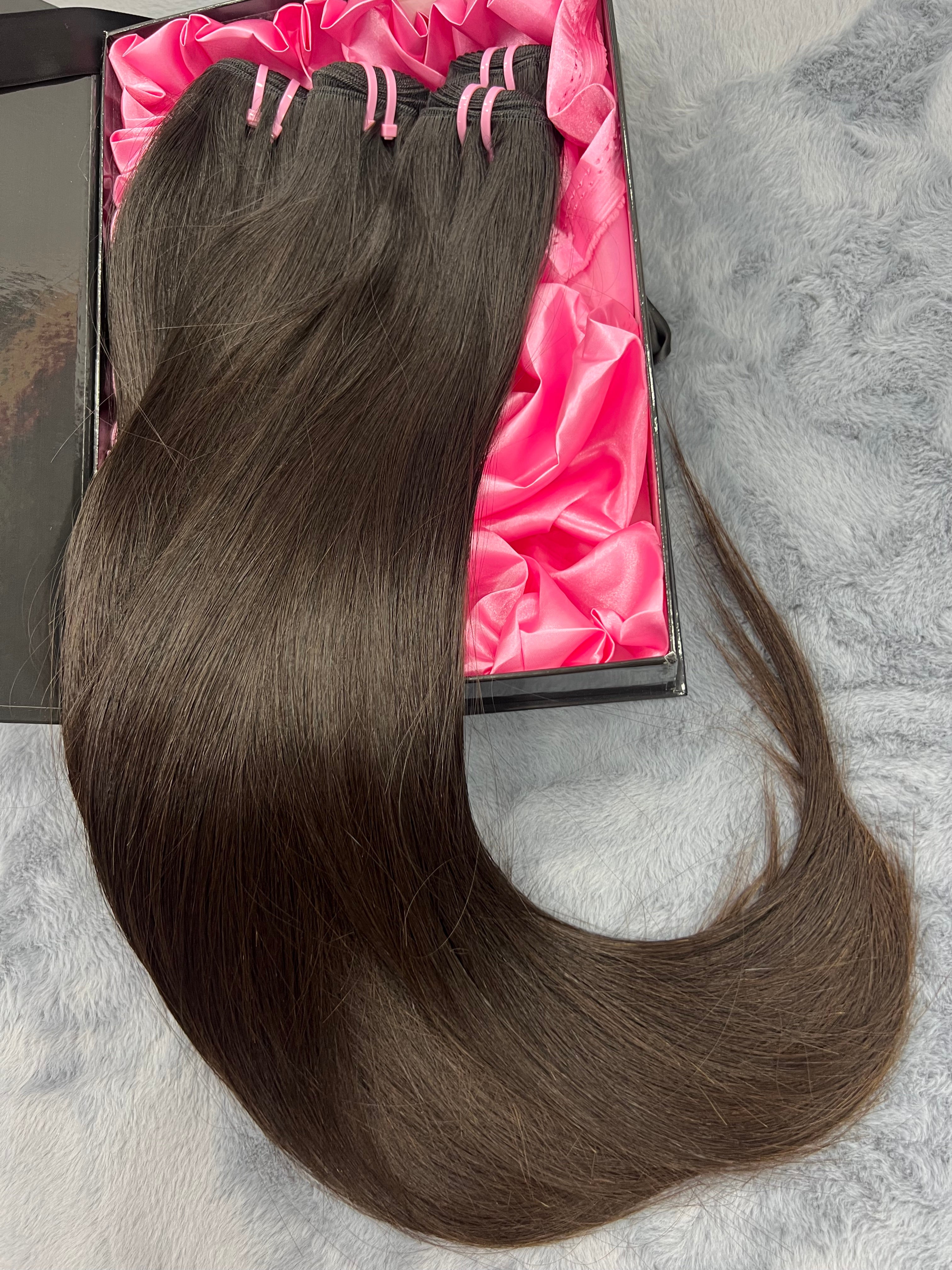 3PCS Straight Top Virgin Hair Bundles | 12–30 Inch |  Boruihair |  100% Human Hair