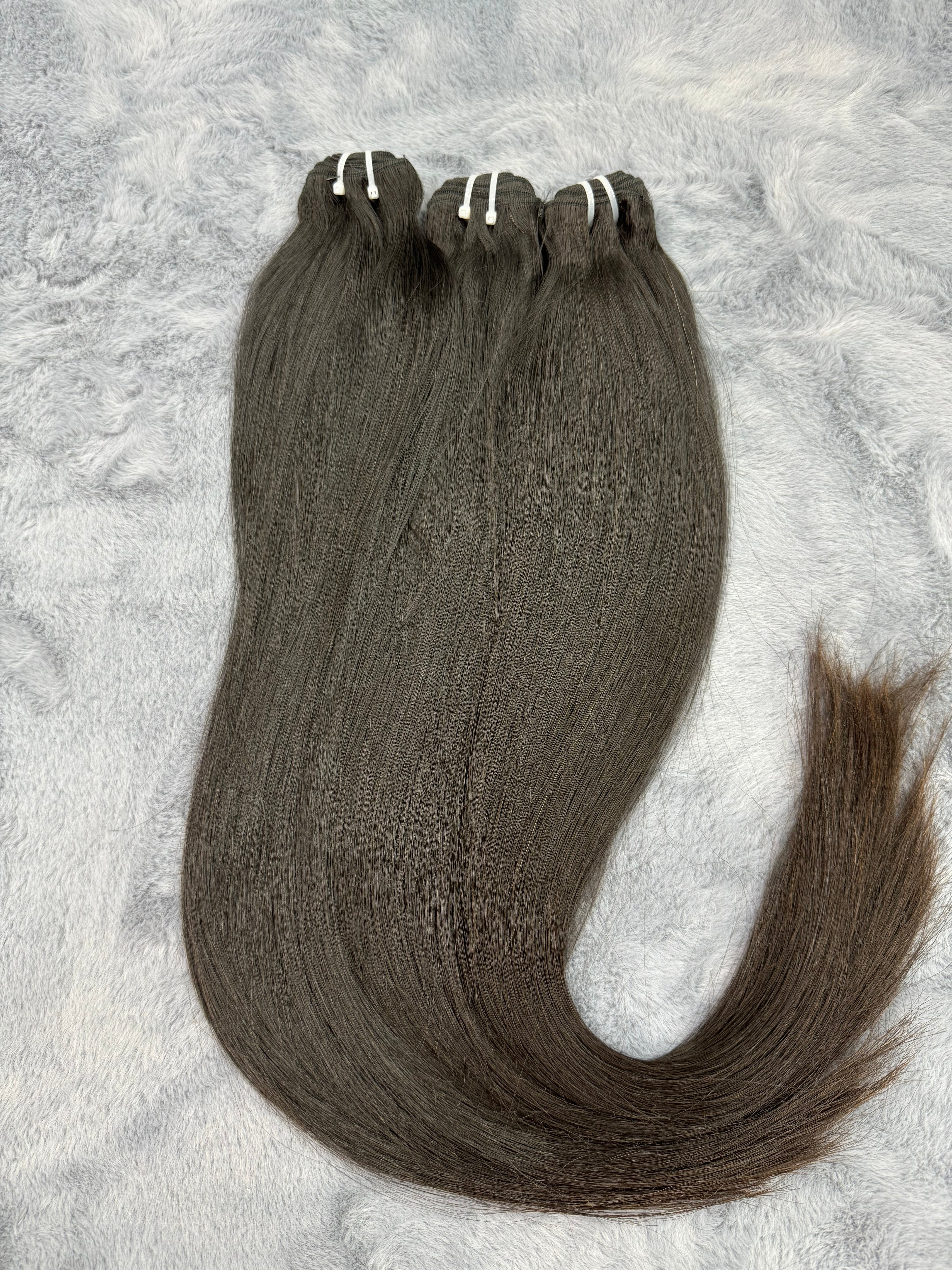 3PCS Straight Top Raw Hair Bundles | 12–30 Inch | Boruihair | 100% Human Hair