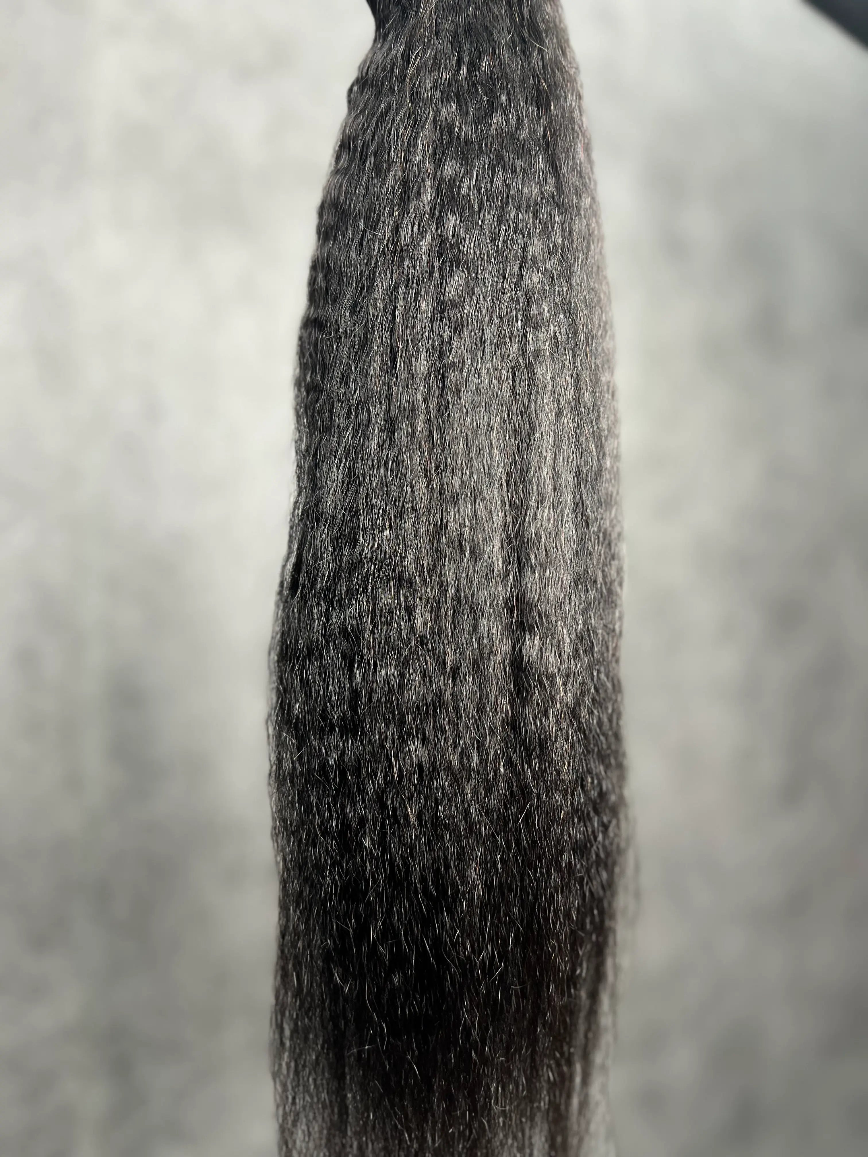 1PC Kinky Straight Top Virgin Hair Bundles | 12–30 Inch |  Boruihair Human Hair