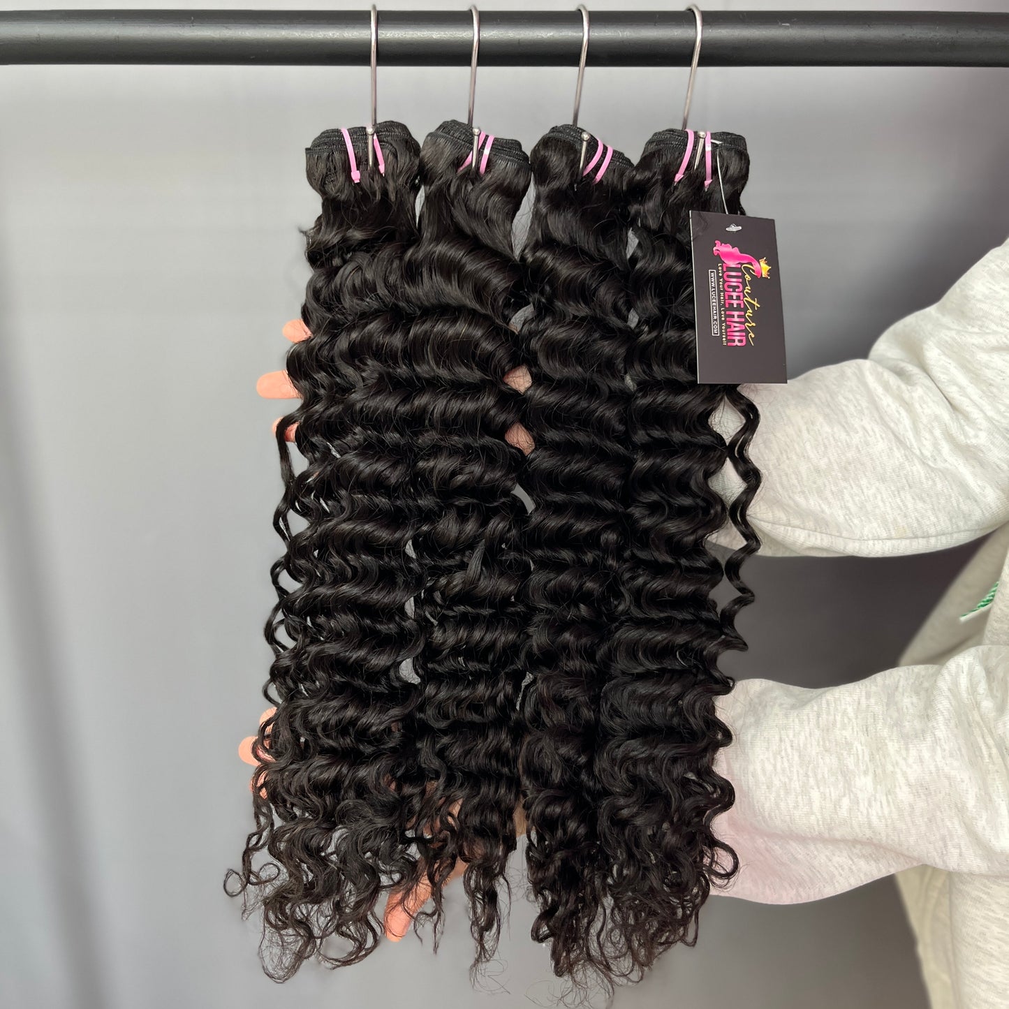 Luceehair 3/4PCS 12A Burmese Mink Hair Deep Wave Bundles