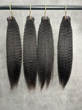 4PCS Kinky Straight Top Vrigin Hair Bundles | 12–30 Inch | Boruihair | 100% Human Hair