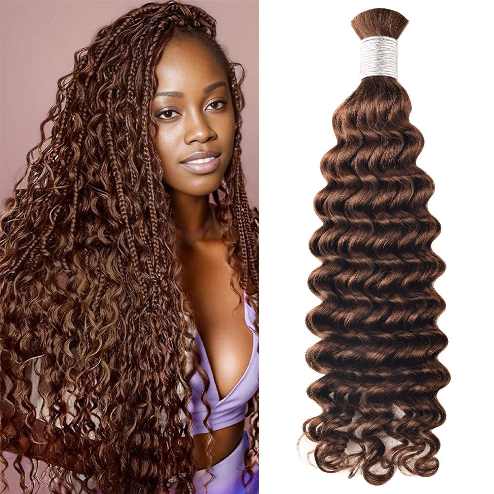 #4 Hot Braids Bulk Human Hair BORUIHAIR