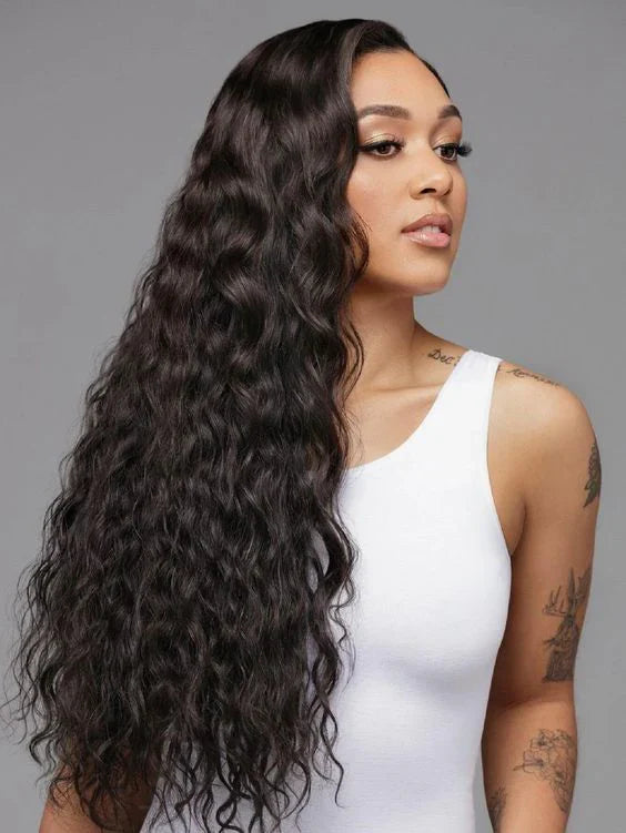 13x4 Water Wave Glueless Lace Wig | HD Lace & Transparent Lace | 200% & 250% Density | Boruihair 100% Human Hair