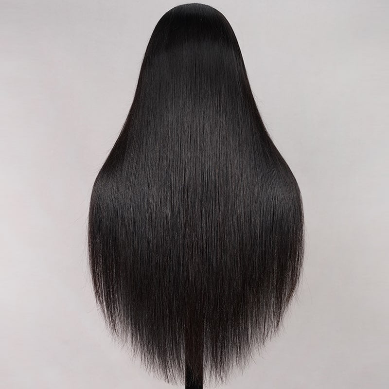 Straight | Virgin Hair | Wear & Go Half Wig | 3 In 1 Wig No Glue Half Wig | 100% Human Hair