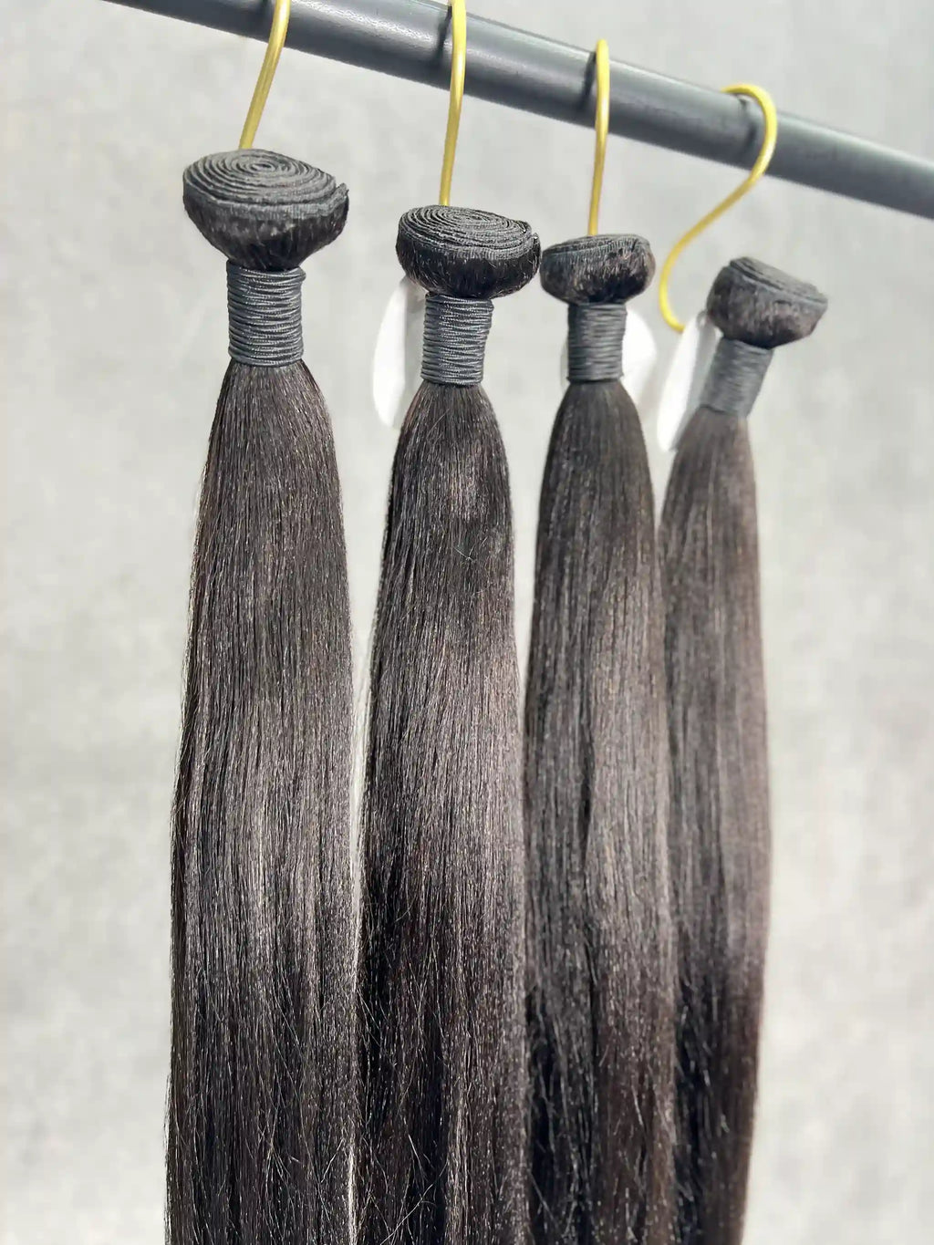 4PCS Yaki Straight Top Vrigin Hair Bundles | 12–30 Inch | Boruihair | 100% Human Hair