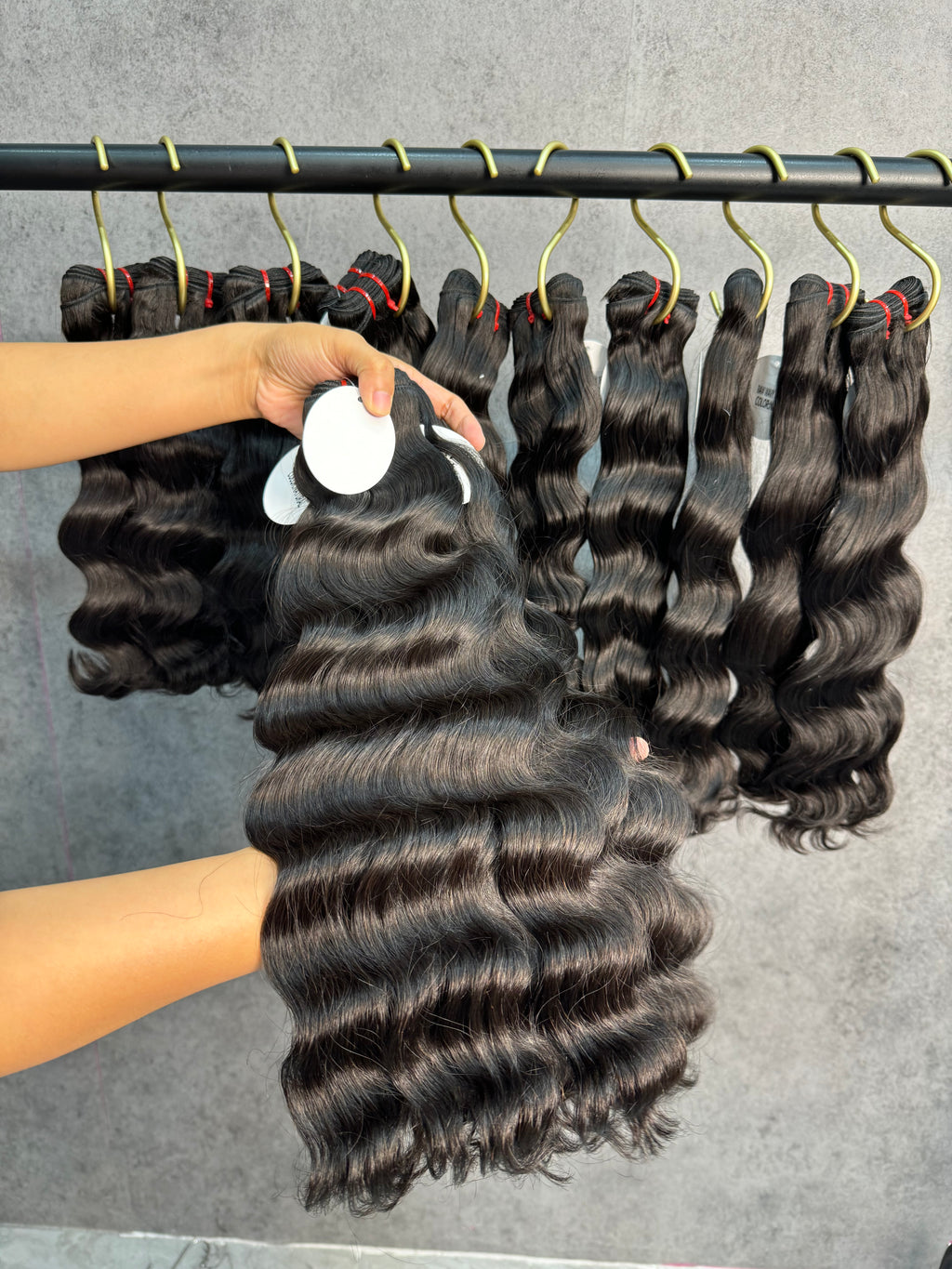 3PCS Indian wavy Top Raw Hair Bundles | 12–40 Inch | Boruihair | 100% Human Hair