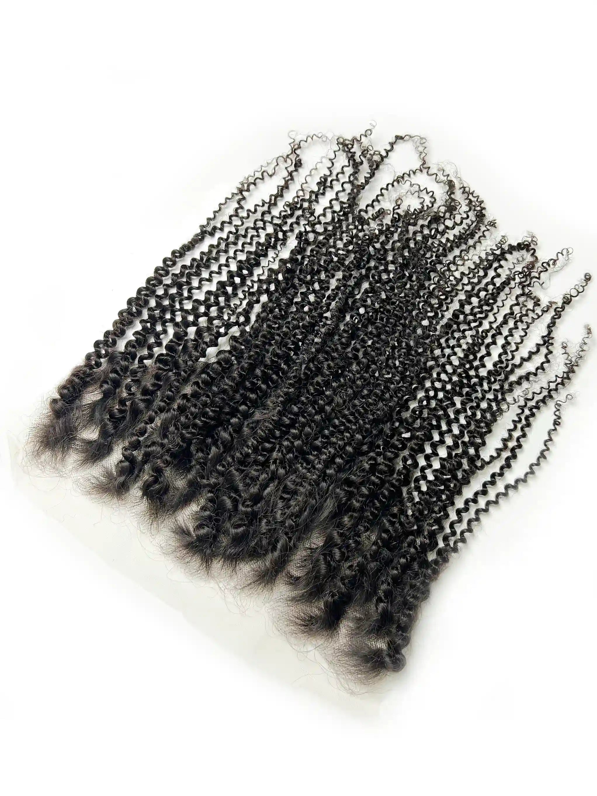 Kinky Curly Lace 13x6 Frontal | Top Virgin Hair| 100% Human Hair | Transparent & HD Lace | Boruihair