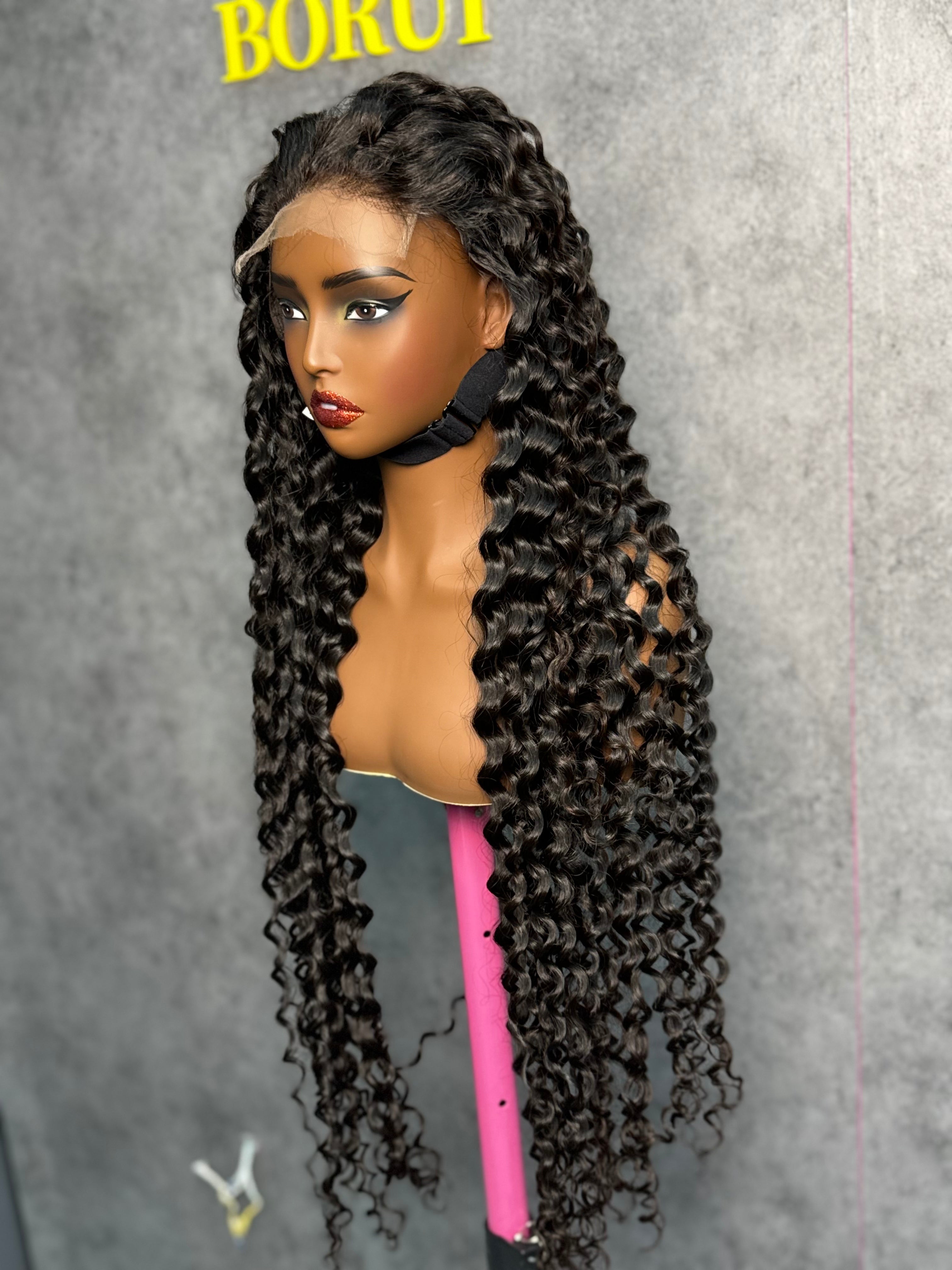 Italian Curly 250% Density HD Lace Wig | 5x5,6x6 & 7x7 Closure |  100% Human Hair | Boruihair