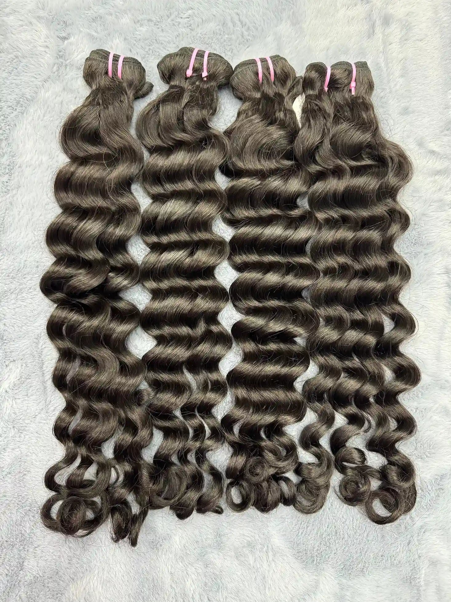 4PCS Loose Deep Top Vrigin Hair Bundles | 12–30 Inch |Boruihair | 100% Human Hair